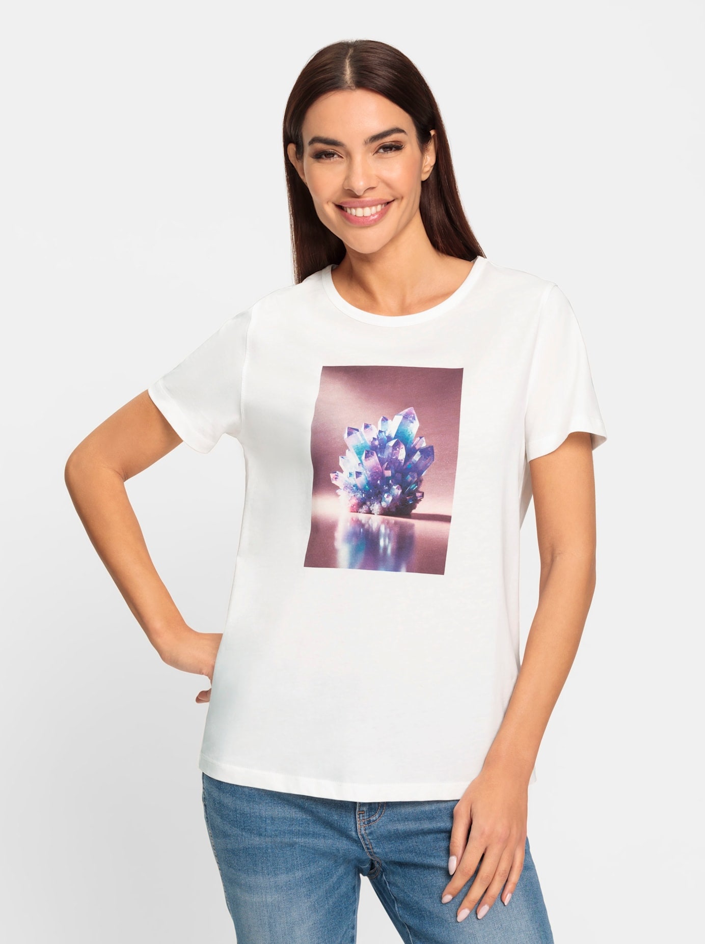 heine T-Shirt »T-Shirt«, (1 tlg.)