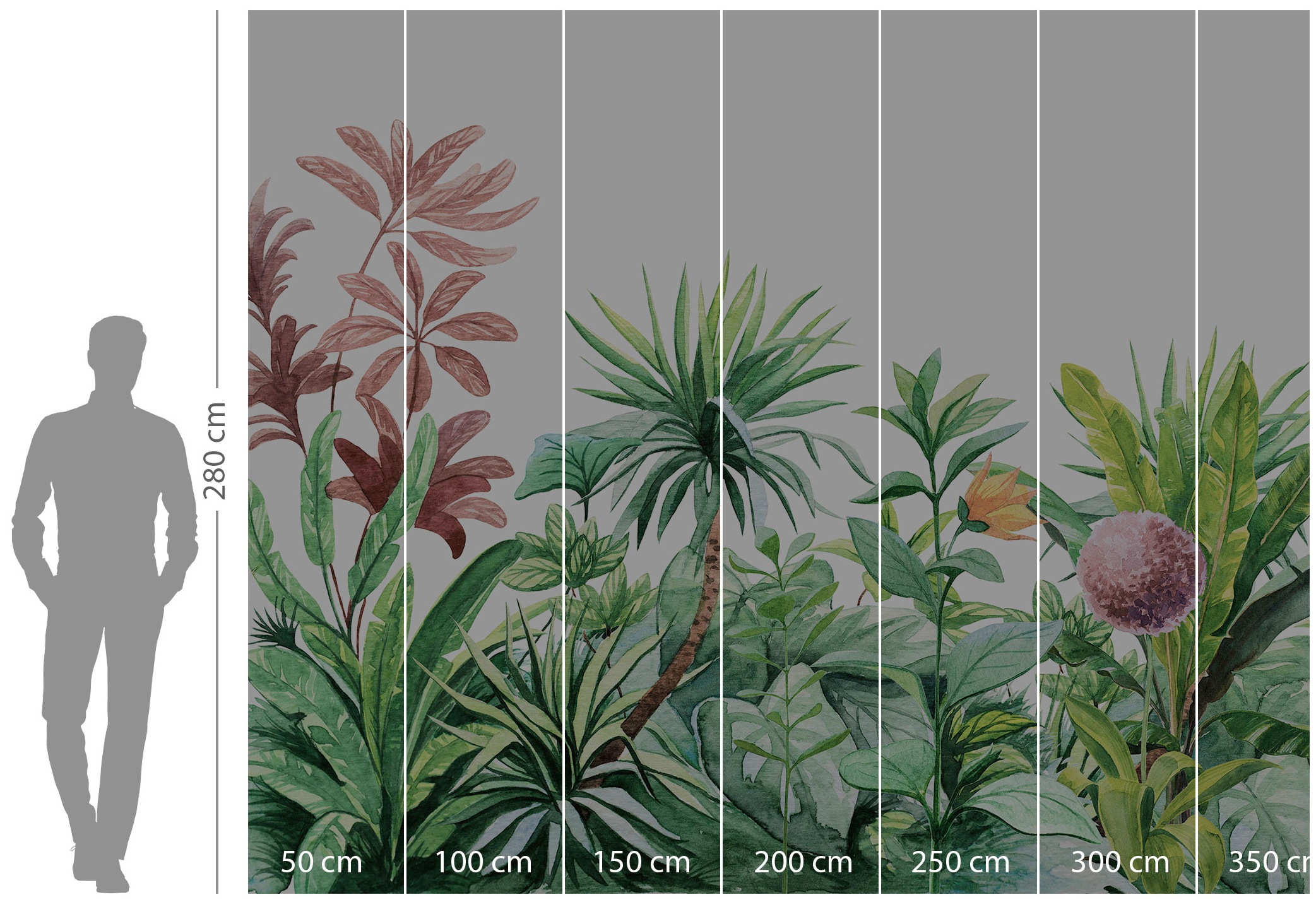 Komar Vliestapete »Digitaldruck Vlies - Terrain - Größe 300 x 250 cm«, bedruckt, Kinderzimmer