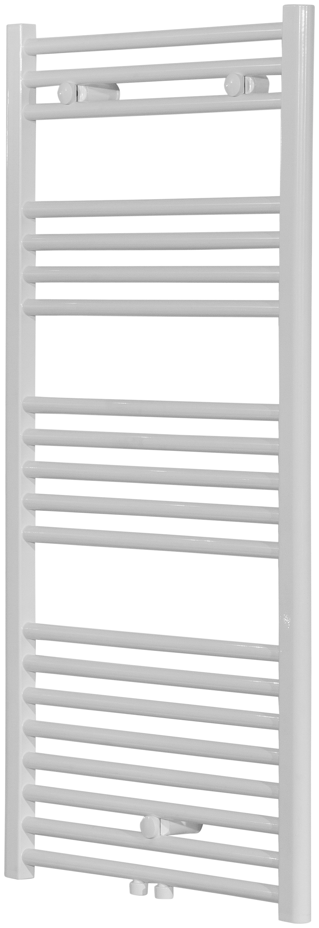 SANOTECHNIK Badheizkörper "Bari", B/H/T: 60cm x 118,8cm x 3cm, 580 W,mittig,unten, weiß, Heizkörper, hängend, inkl. Befestigungsmaterial