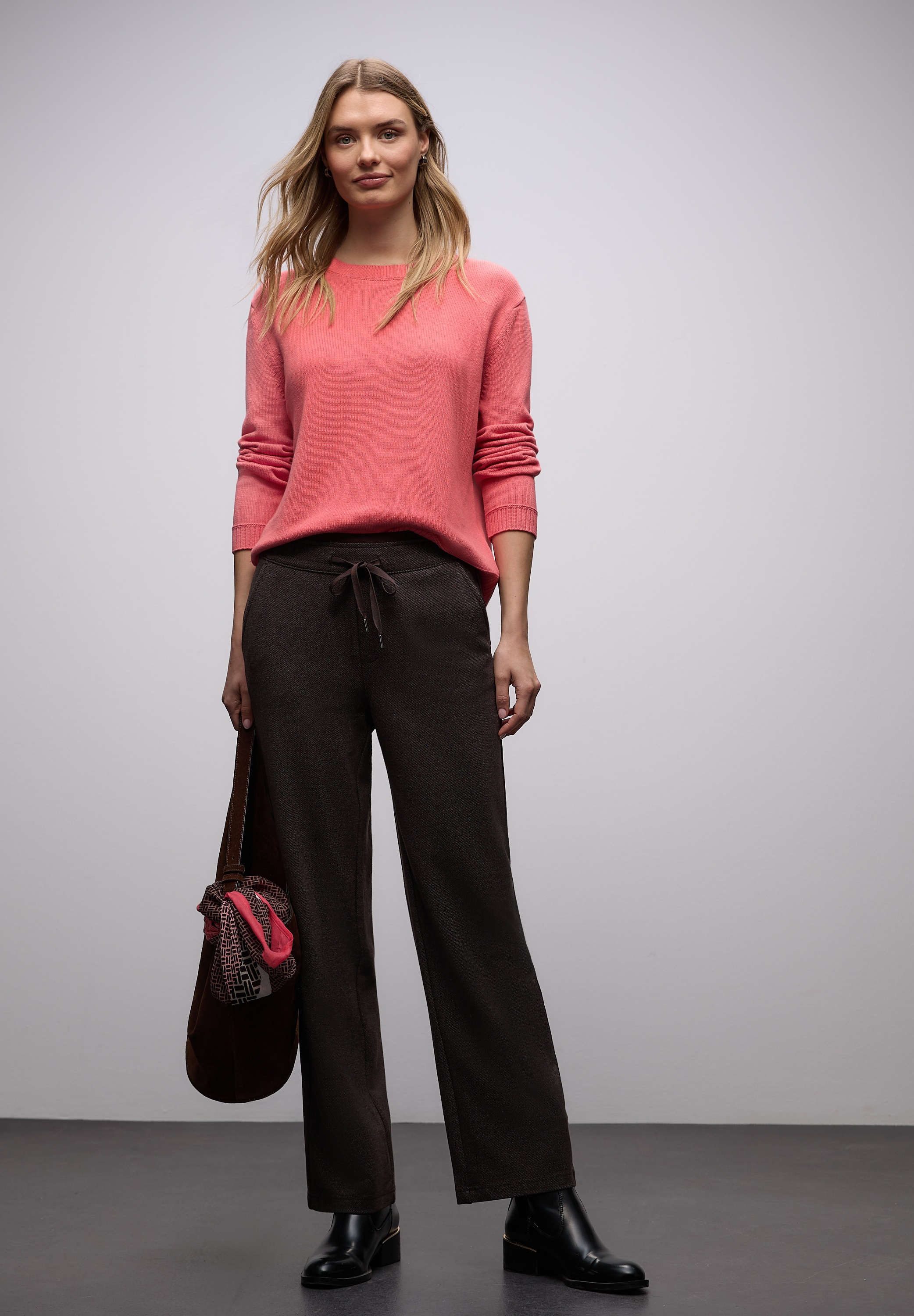 Thumbnail - STREET ONE Strickpullover mit Rundhals