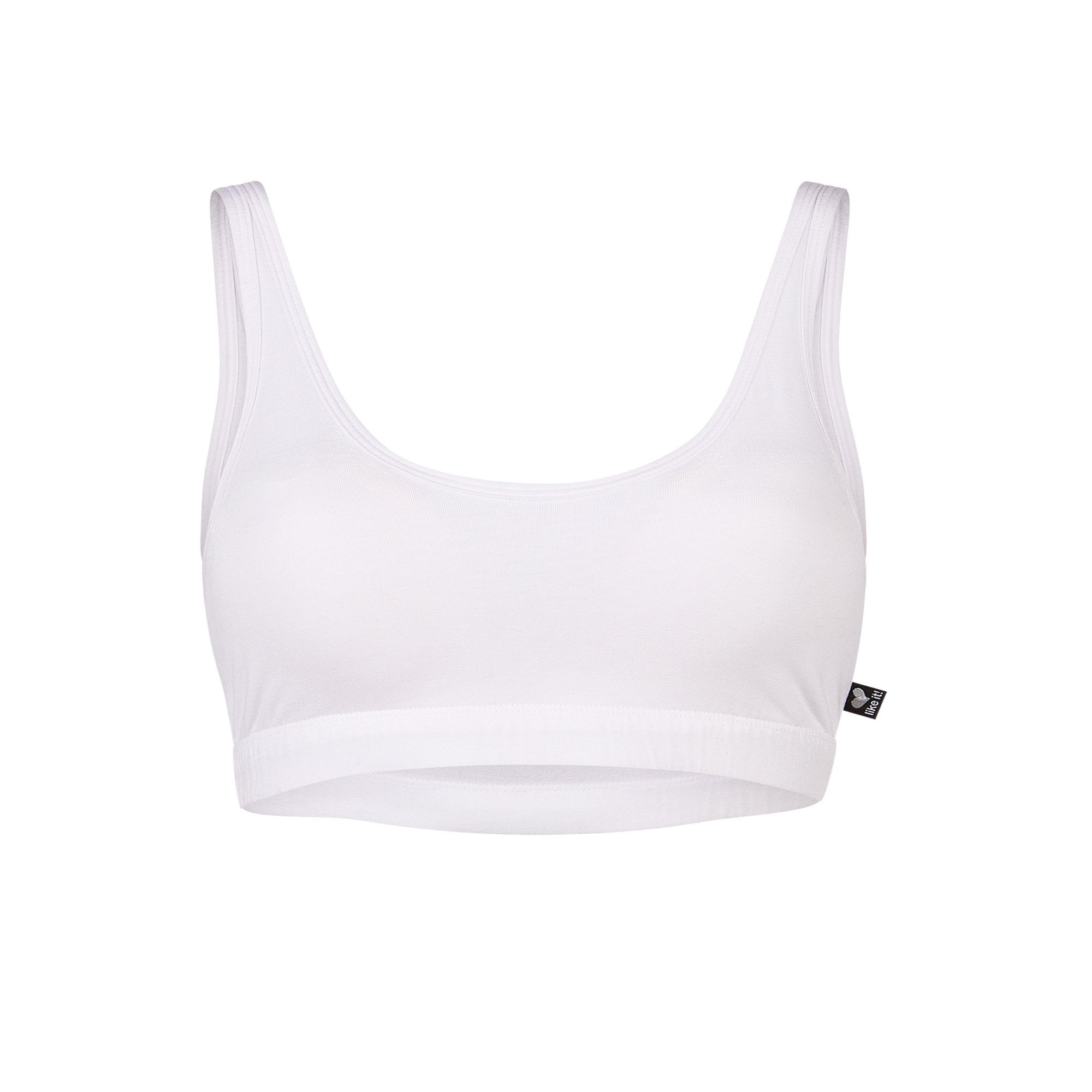 like it! Bustier atmungsaktiv, bequem, basic, pflegeleicht, elastisch, blickdicht