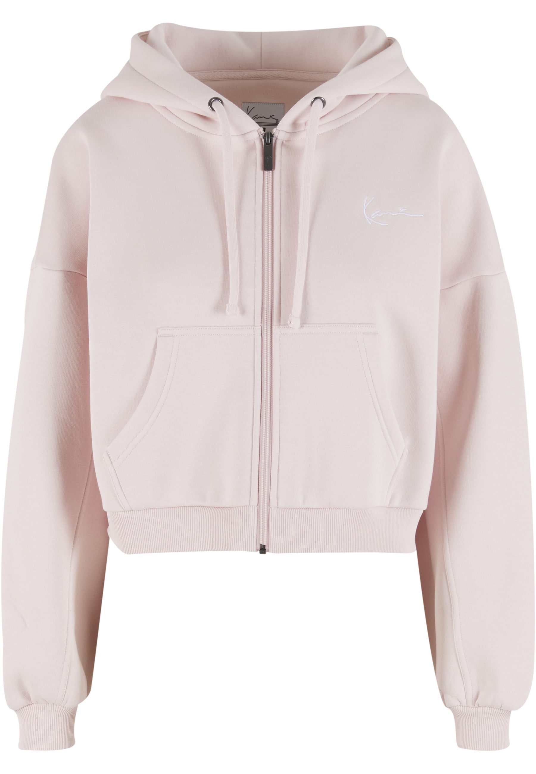 Karl Kani Funktions-Kapuzensweatjacke "Karl Kani Small Signature Essential Crop Zip Hoodie"