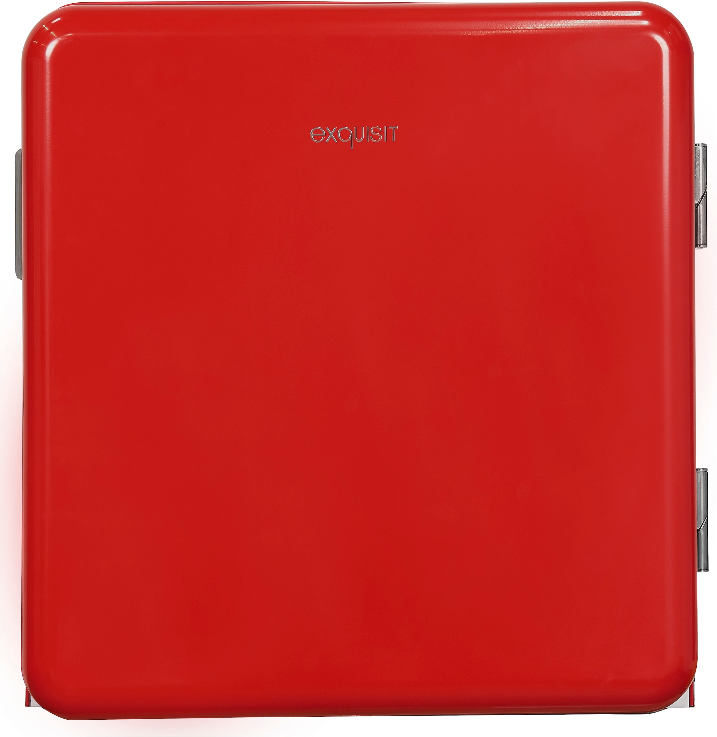 exquisit Kühlschrank »CKB45-0-031F rot« 50 cm hoch 48,5 cm breit