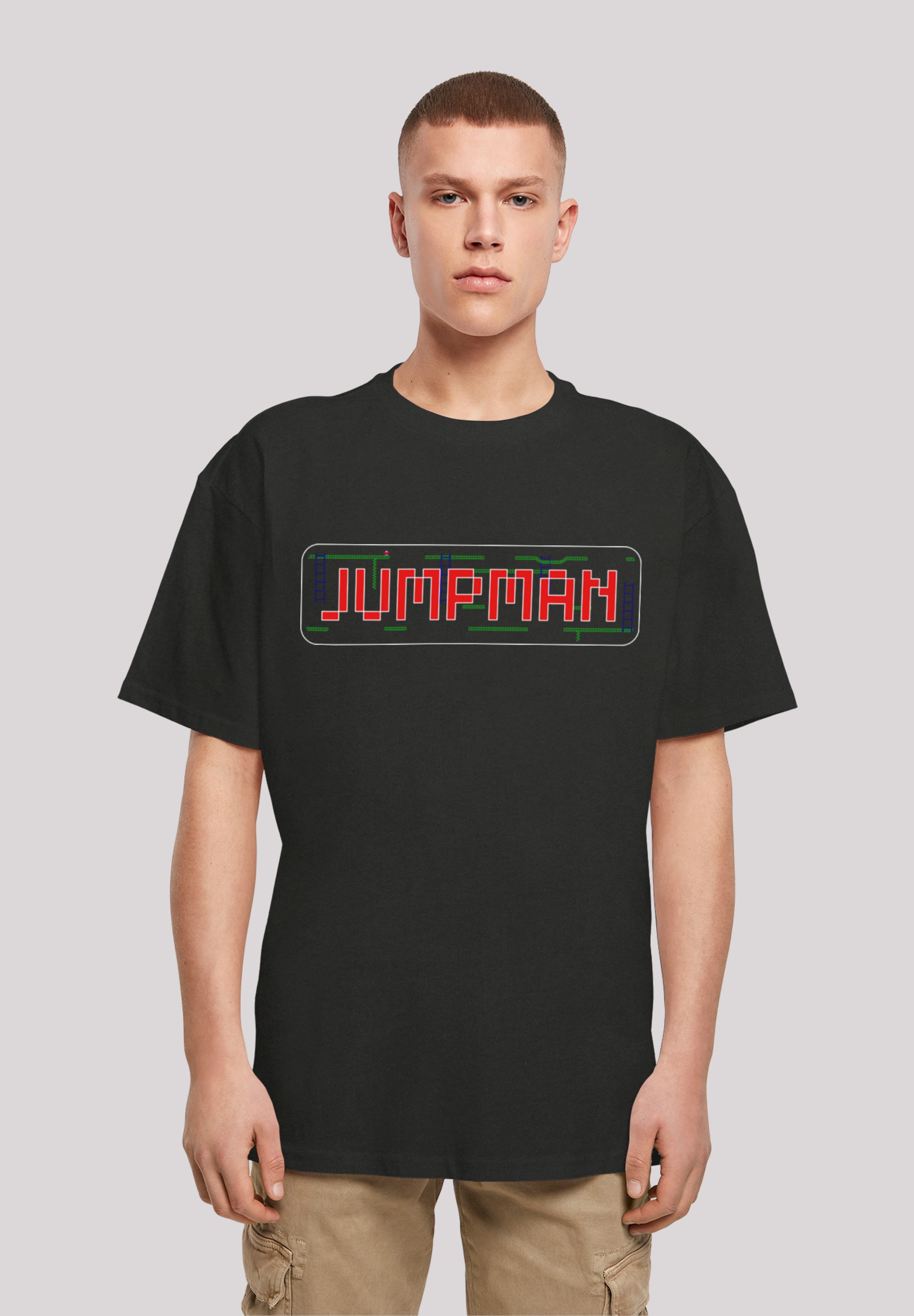 F4NT4STIC T-Shirt "Jumpman C64 Retro Gaming SEVENSQUARED", Print günstig online kaufen