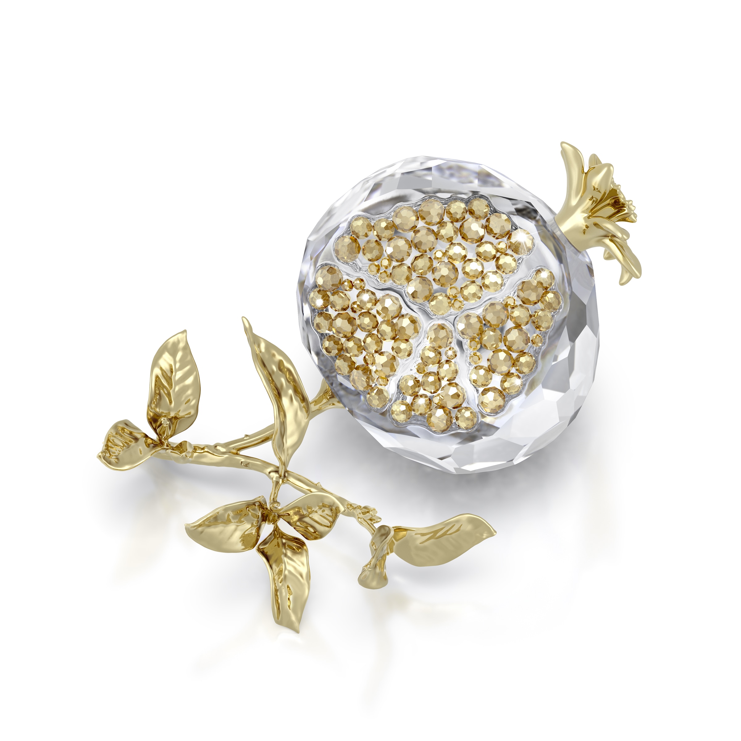Swarovski Dekofigur »Kristallfigur Sammelfigur Idyllia Granatapfel,«