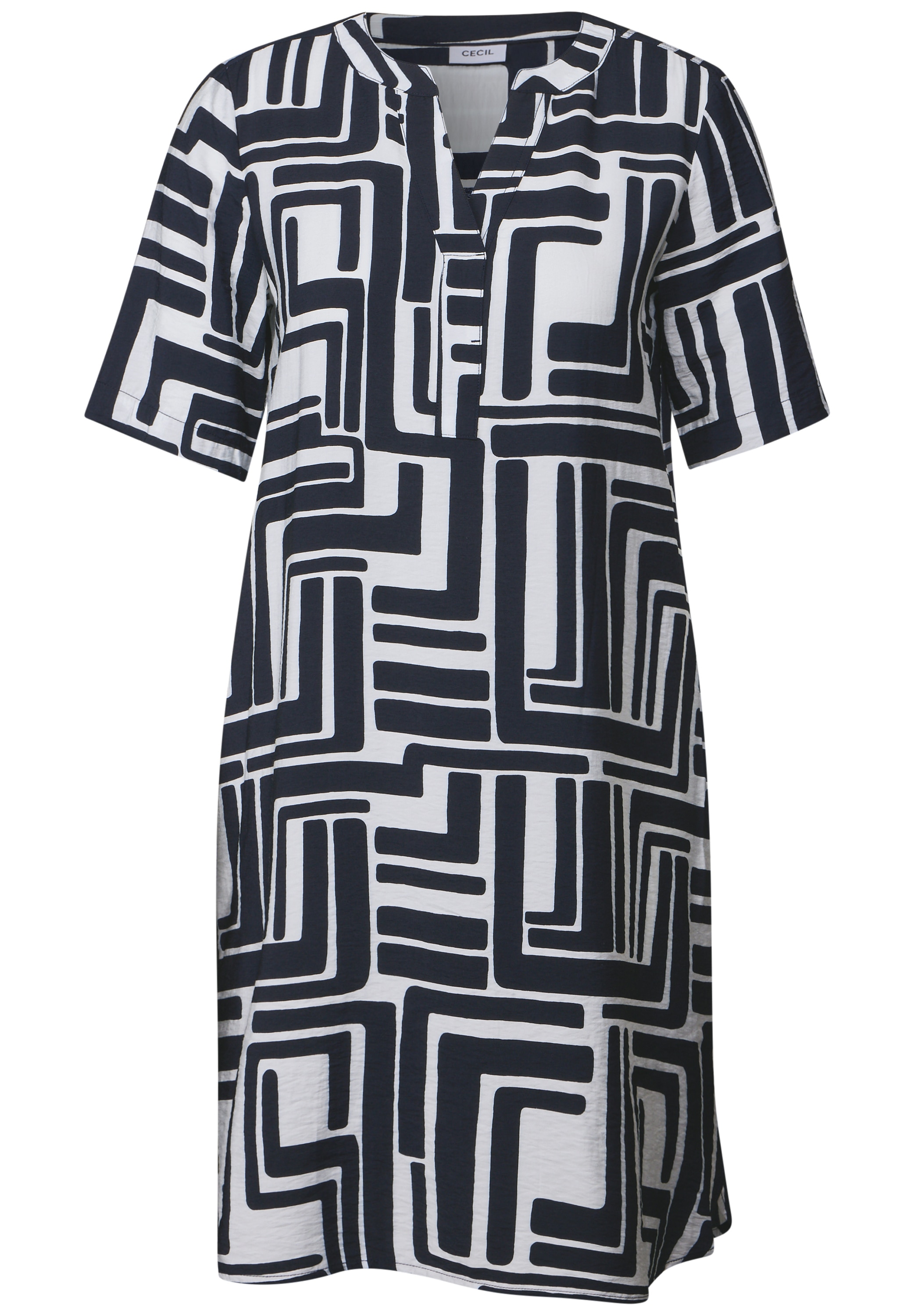 Cecil Blusenkleid, knielang