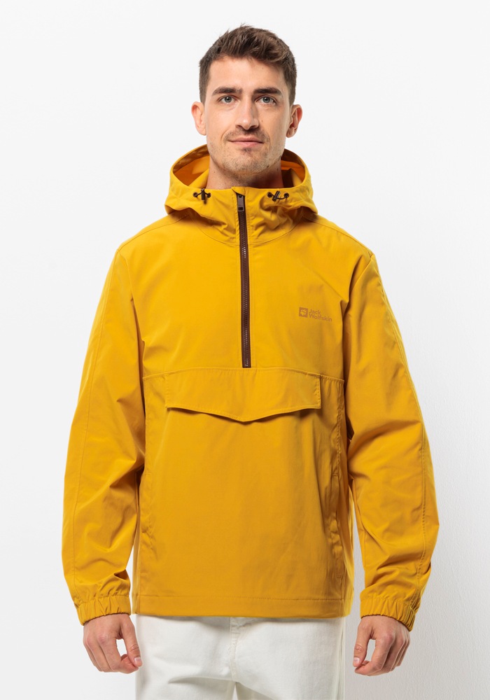 Jack Wolfskin Funktionsjacke "DESERT WIND OVERHEAD M", mit Kapuze