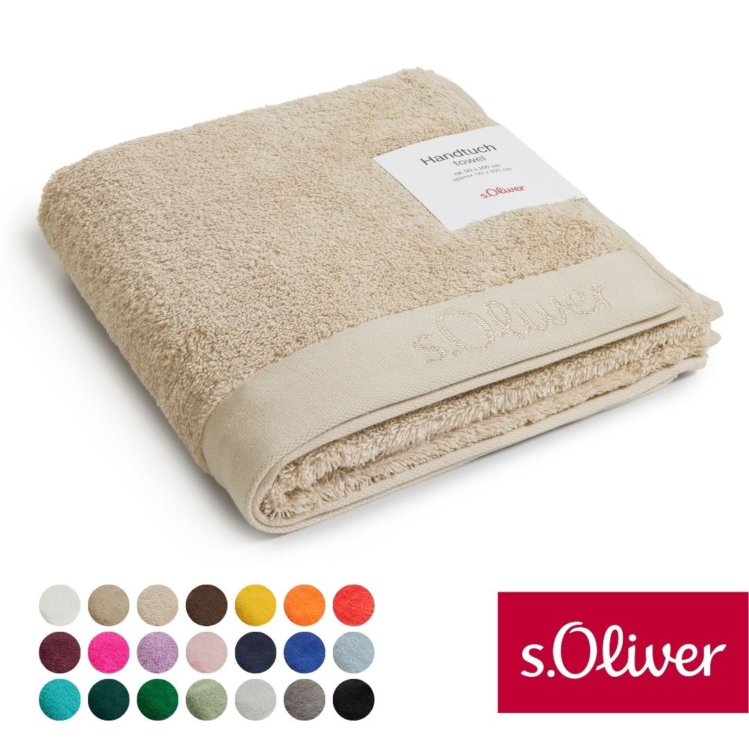 s.Oliver Handtuch "s.Oliver, Premium Qualität, 600 gr/m², auch als Sets erh günstig online kaufen