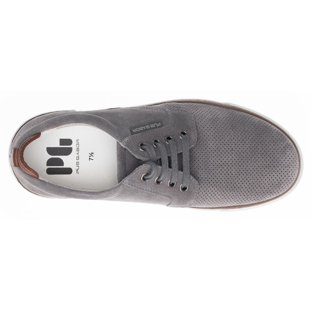 Pius Gabor Sneaker, mit seitlichem Logo-Emblem
