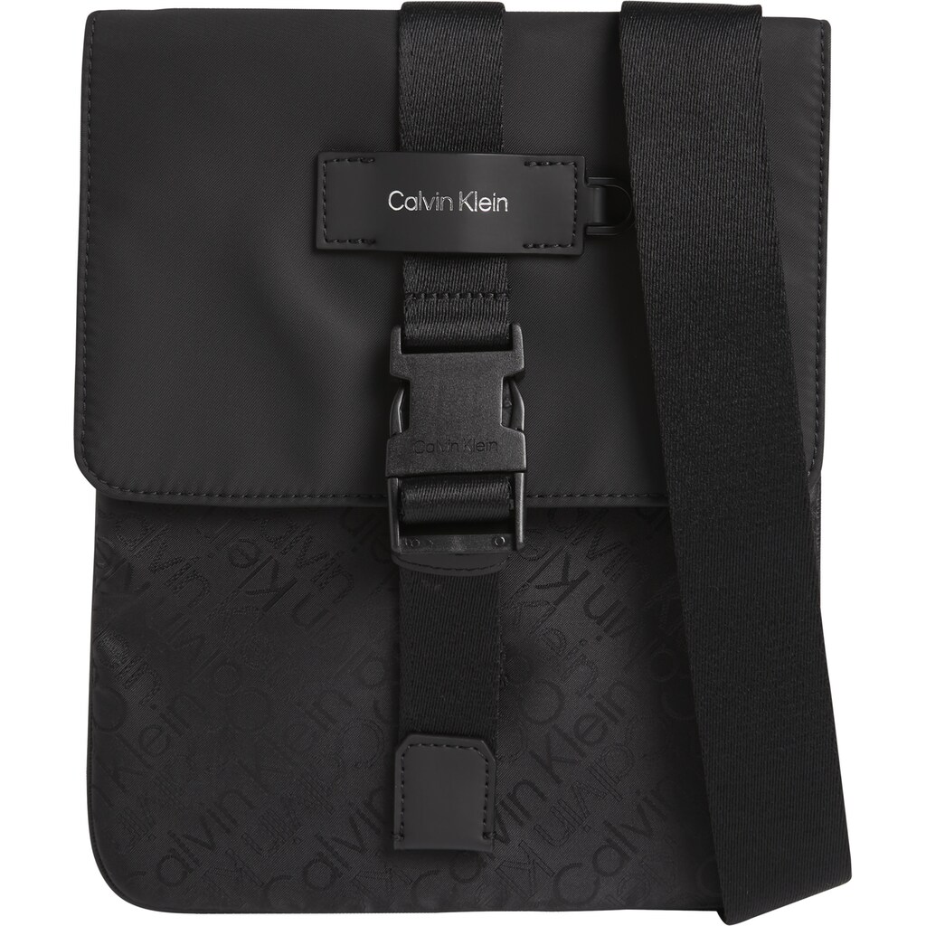 Marken Calvin Klein Calvin Klein Umhängetasche »URBAN REPREVE CLIP FLATPACK«, im praktischem Format schwarz