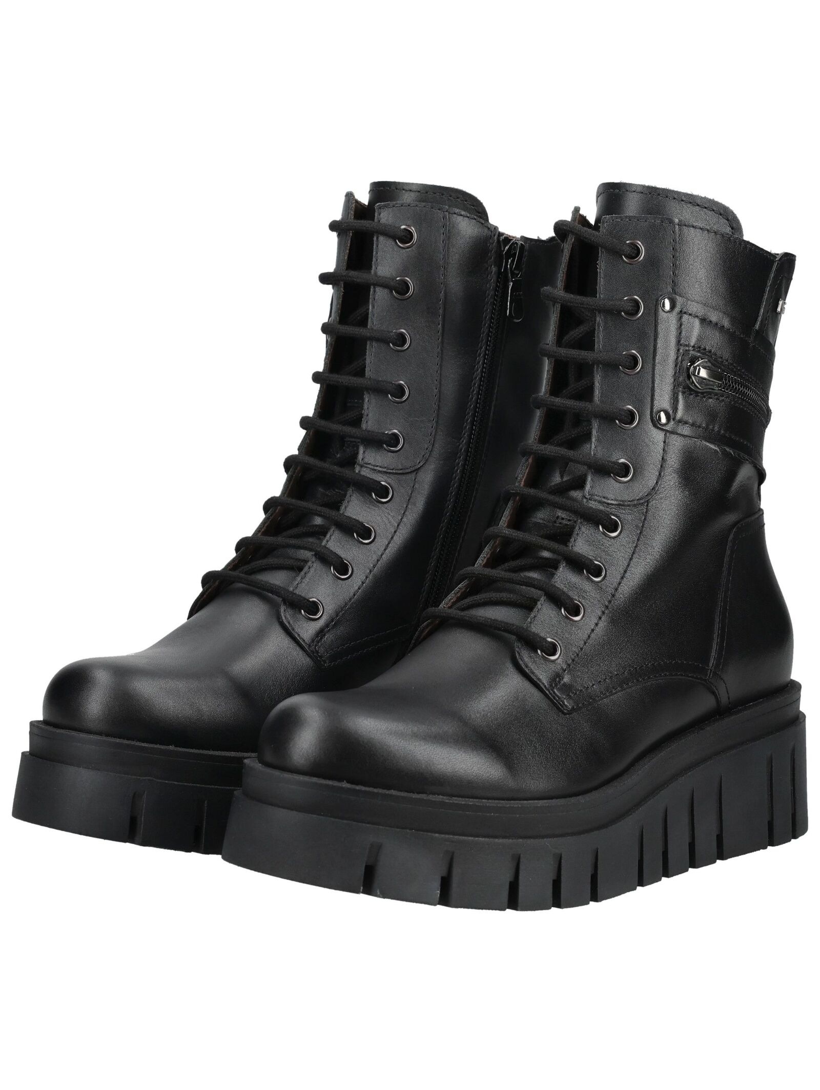 Nero Giardini Schnürstiefelette »Nero Giardini Stiefelette Leder«