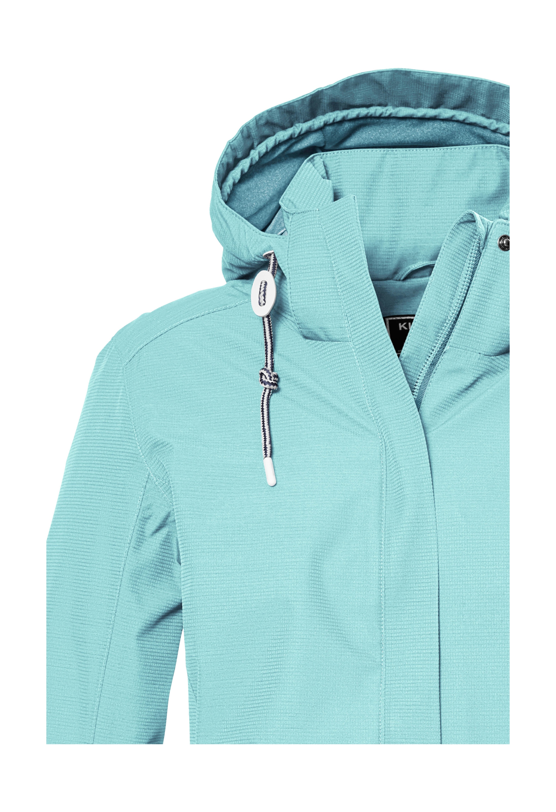 Killtec Outdoorjacke »KOS 61 WMN JCKT«, Wasserdicht, atmungsaktiv, abnehmbare Kapuze, nachhaltige Herstellung