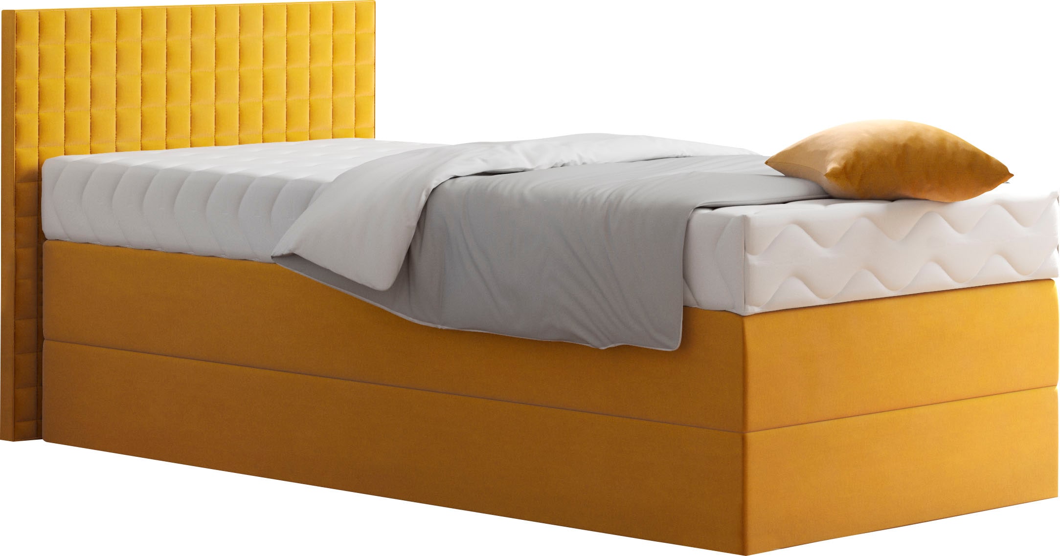 Westfalia Schlafkomfort Boxspringbett mit Zierkissen, wahlweise mit Topper