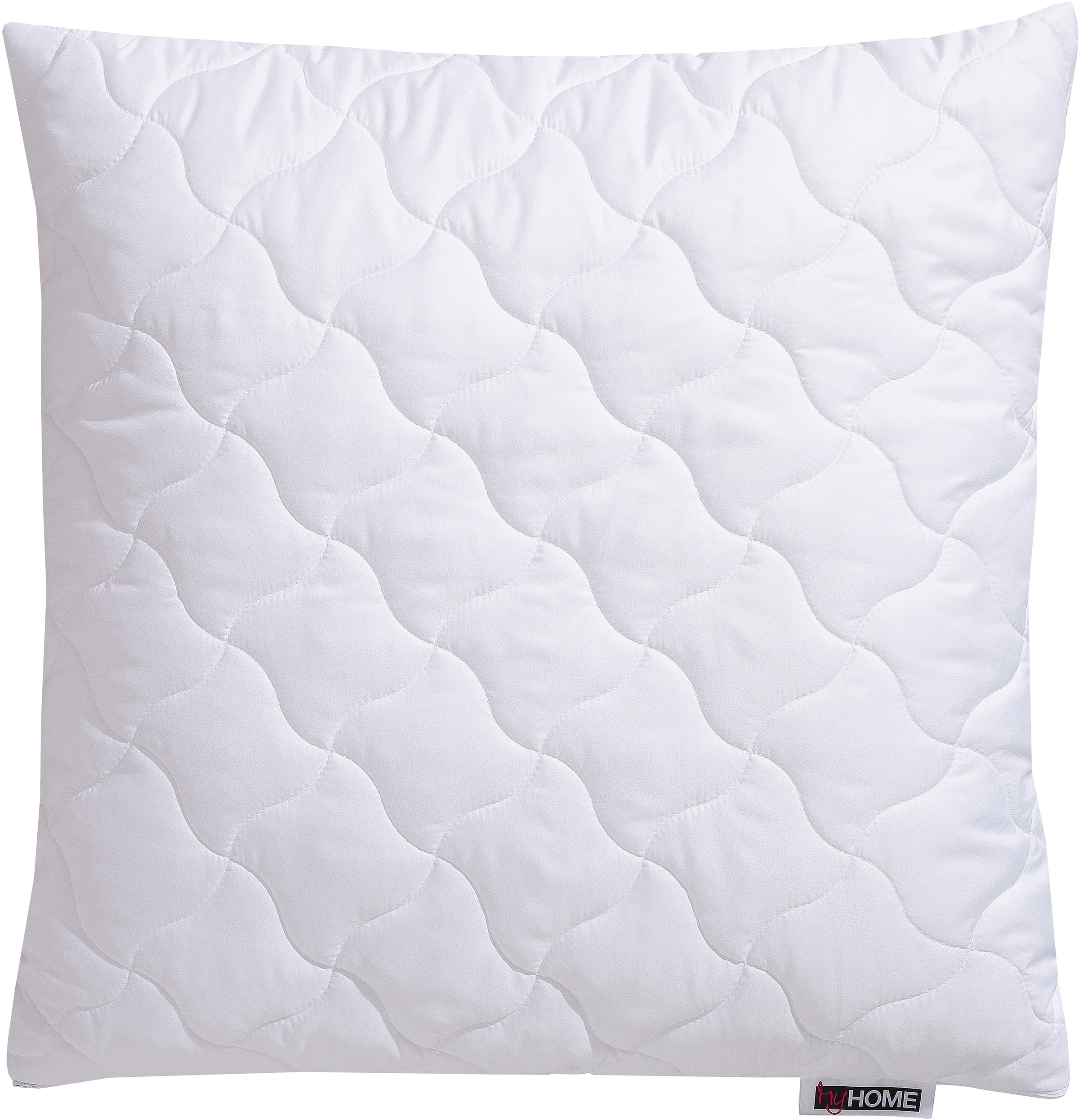 my home Microfaserkissen "Fantasy Kopfkissen 40x80 oder 80x80 cm, Made in G günstig online kaufen