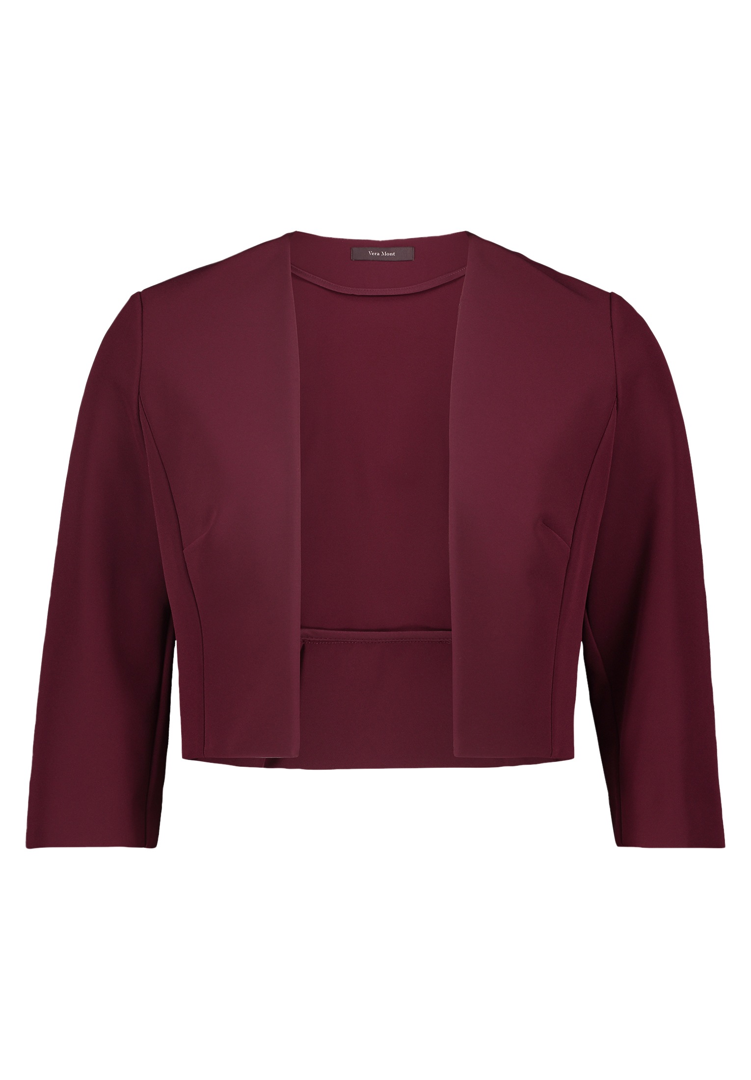 Vera Mont Bolerojacke "Vera Mont Damen Bolero-Jacke mit Kellerfalten" günstig online kaufen