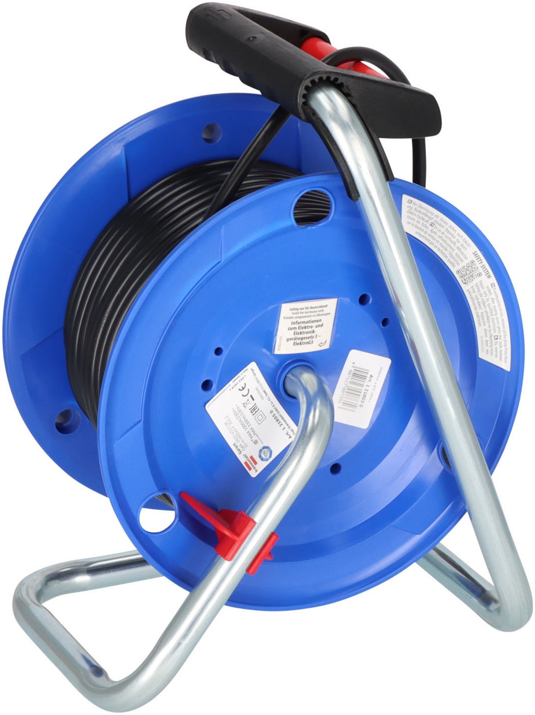 Brennenstuhl Stromkabel »Garant Kabeltrommel 25 m H05VV-F 3G1,5« Typ F (Schuko) 2.500 cm