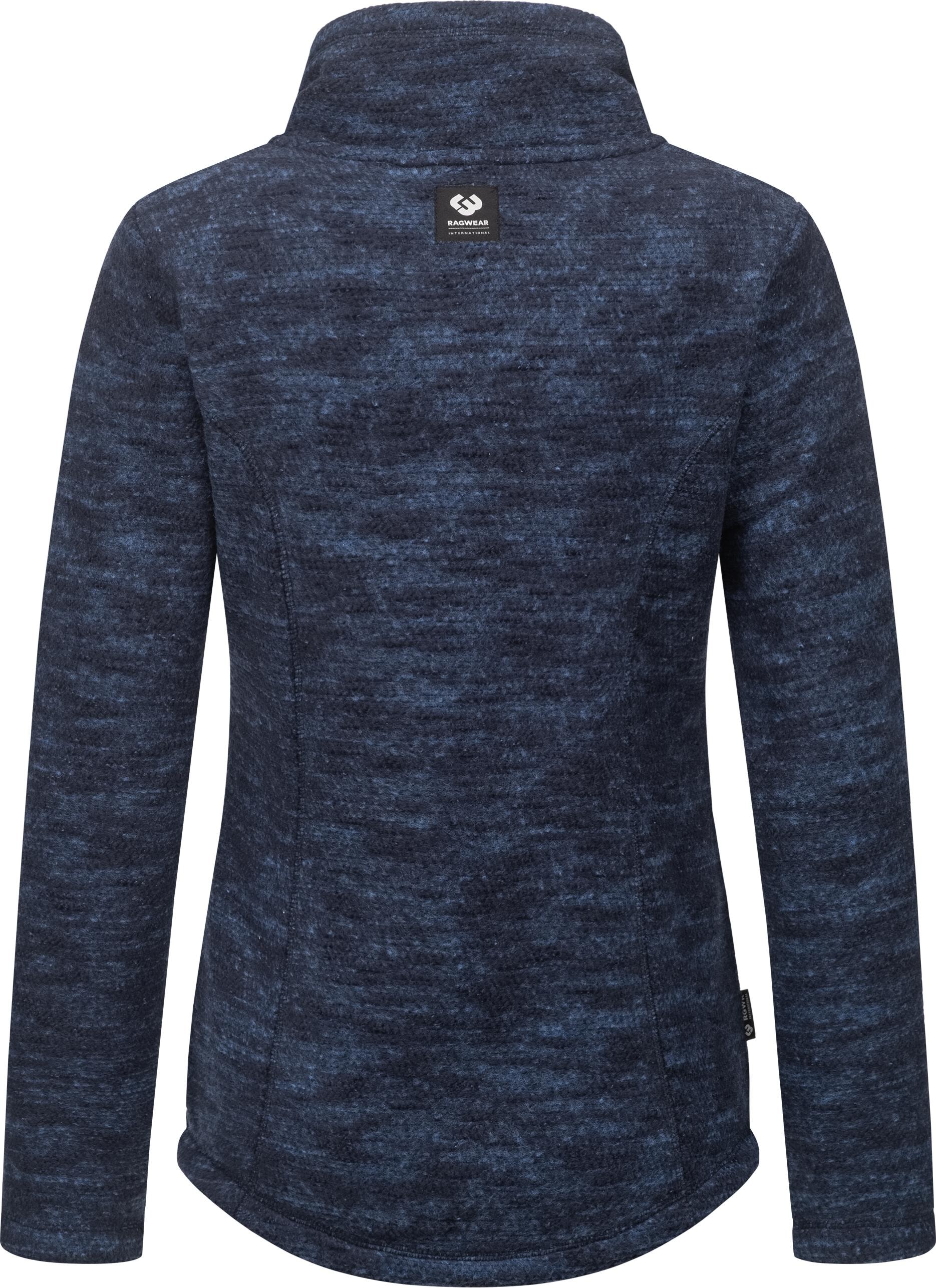 Ragwear Strickjacke »Liram Melange«, Kuschelige Übergangsjacke in Strick-Optik