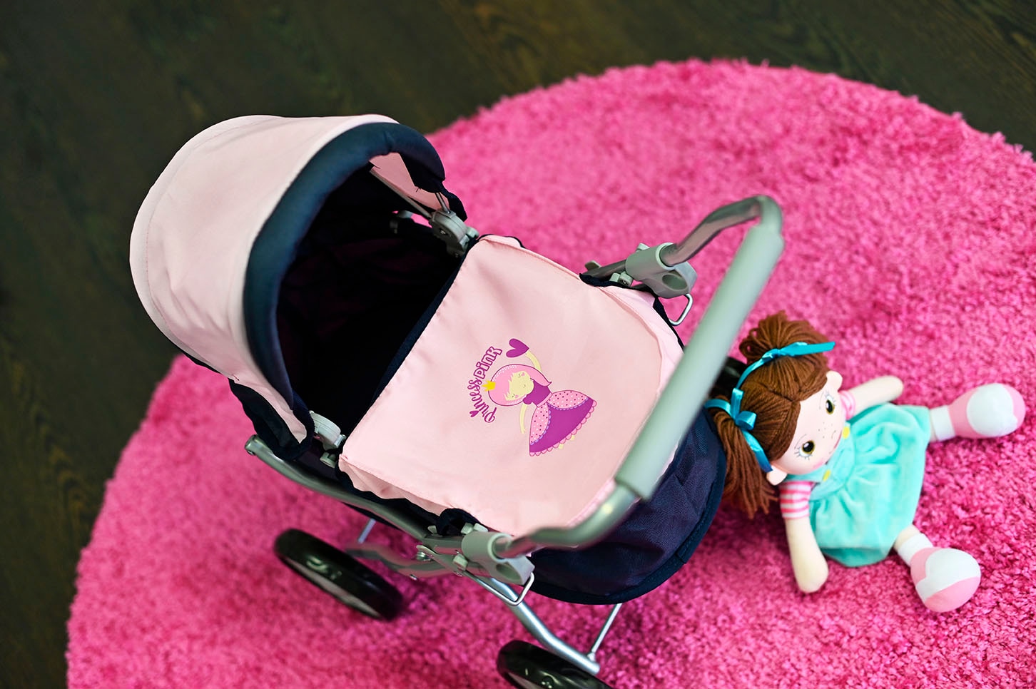 Knorrtoys® Puppenwagen »Mini Lili - princess blue«