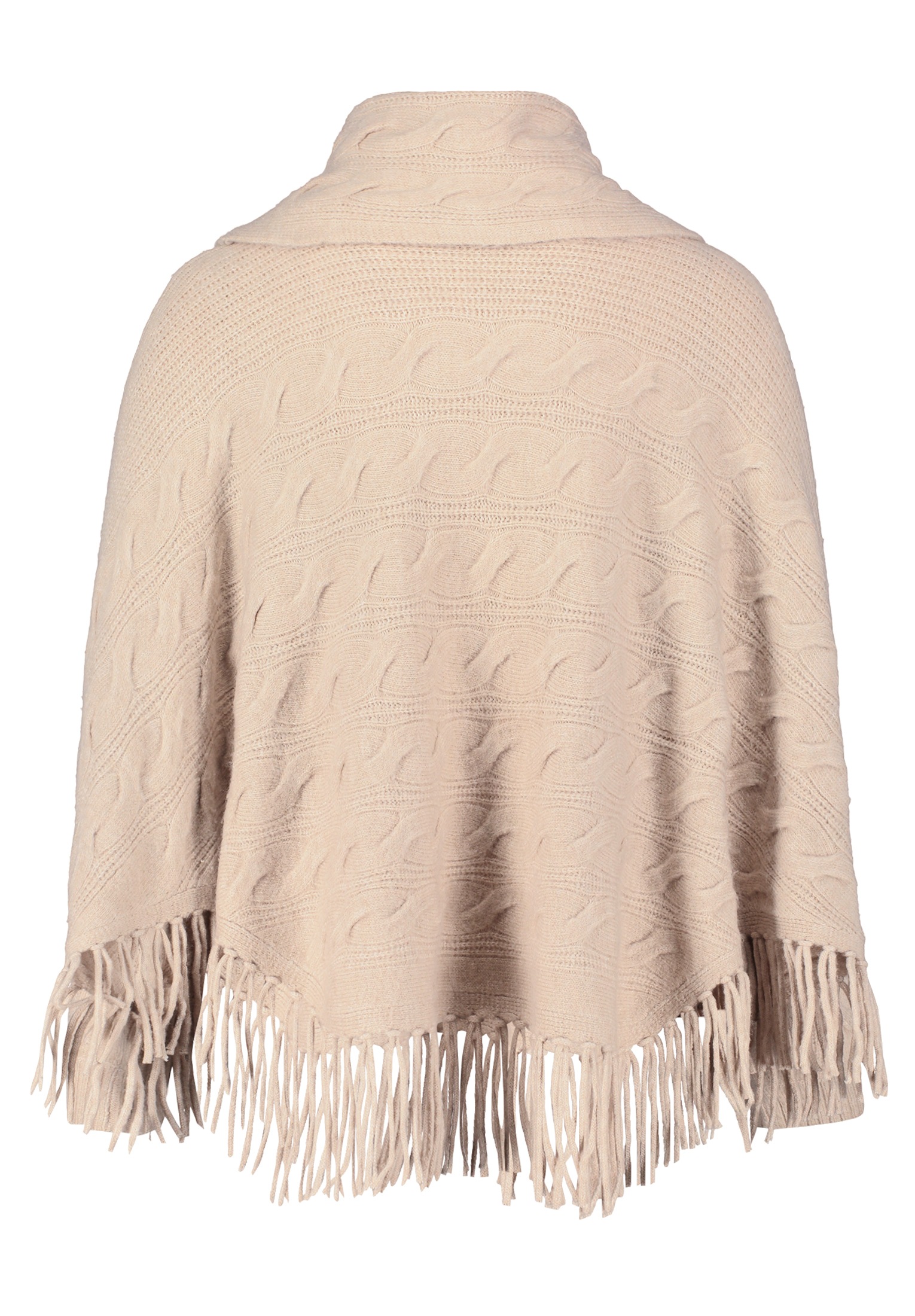 Betty Barclay Strickjacke »Betty Barclay Strick-Poncho mit Fransen«, Fransen