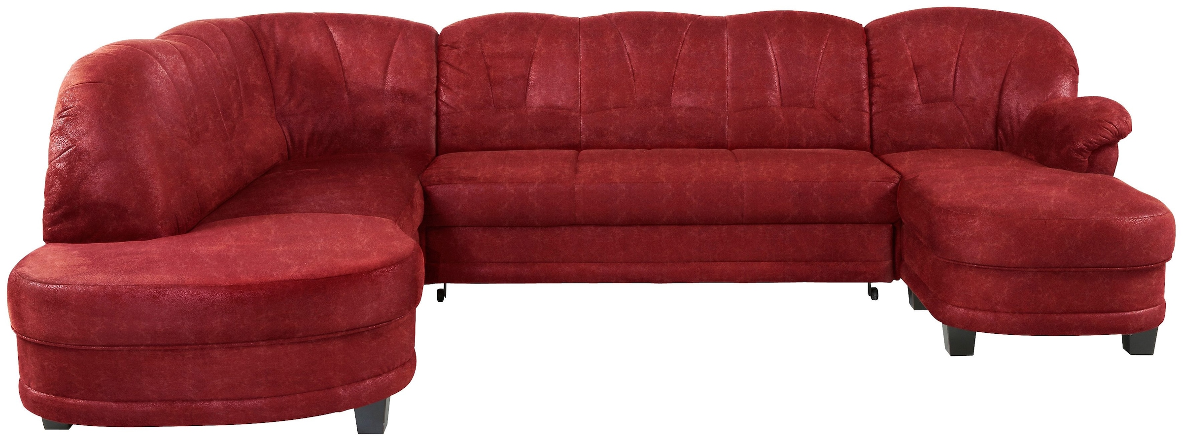 Home affaire Wohnlandschaft »Camelita, viel Platz, bequem und zeitlos, Breite 289cm, U-Form«, wahlweise mit Bettfunktion