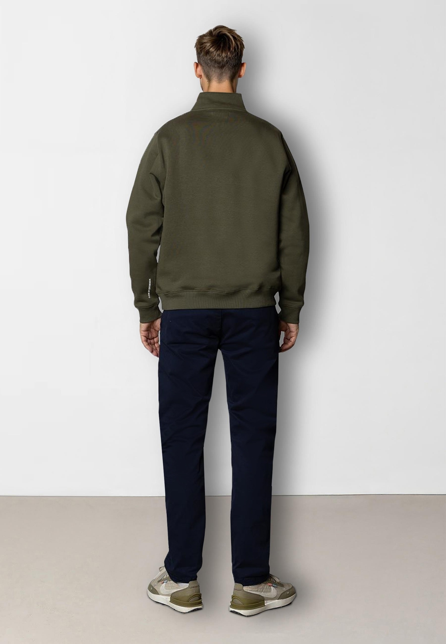 Clean Cut Copenhagen Troyer »Clean Cut Copenhagen Patrick Half-Zip Sweatshirt«, 1 Stk.
