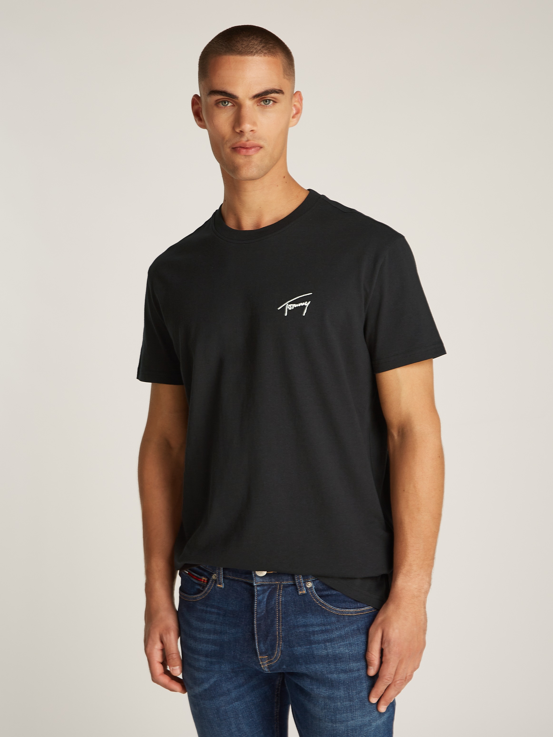 TOMMY JEANS Tommy Džinsai Marškinėliai »TJM REG SI...