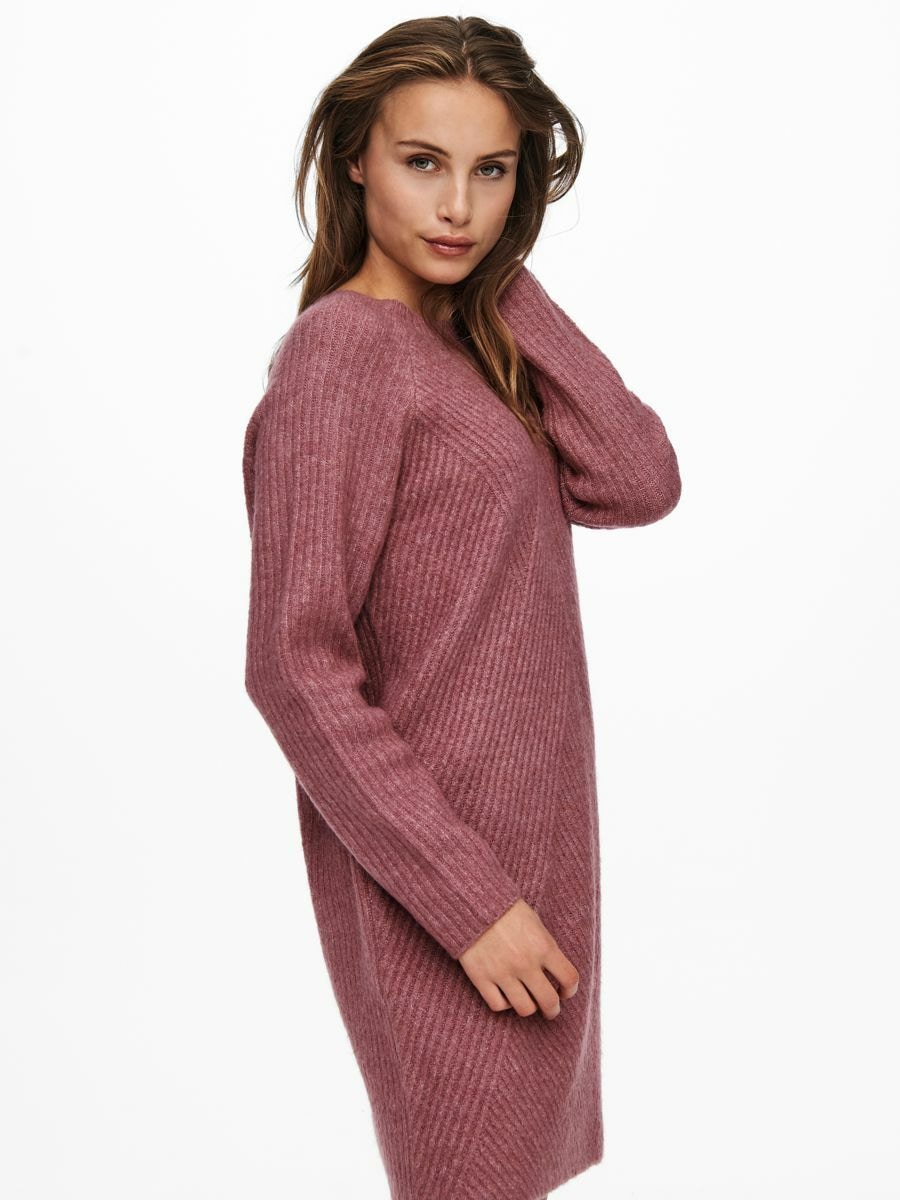 ONLY Strickkleid »ONLCAROL L/S DRESS KNT NOOS«