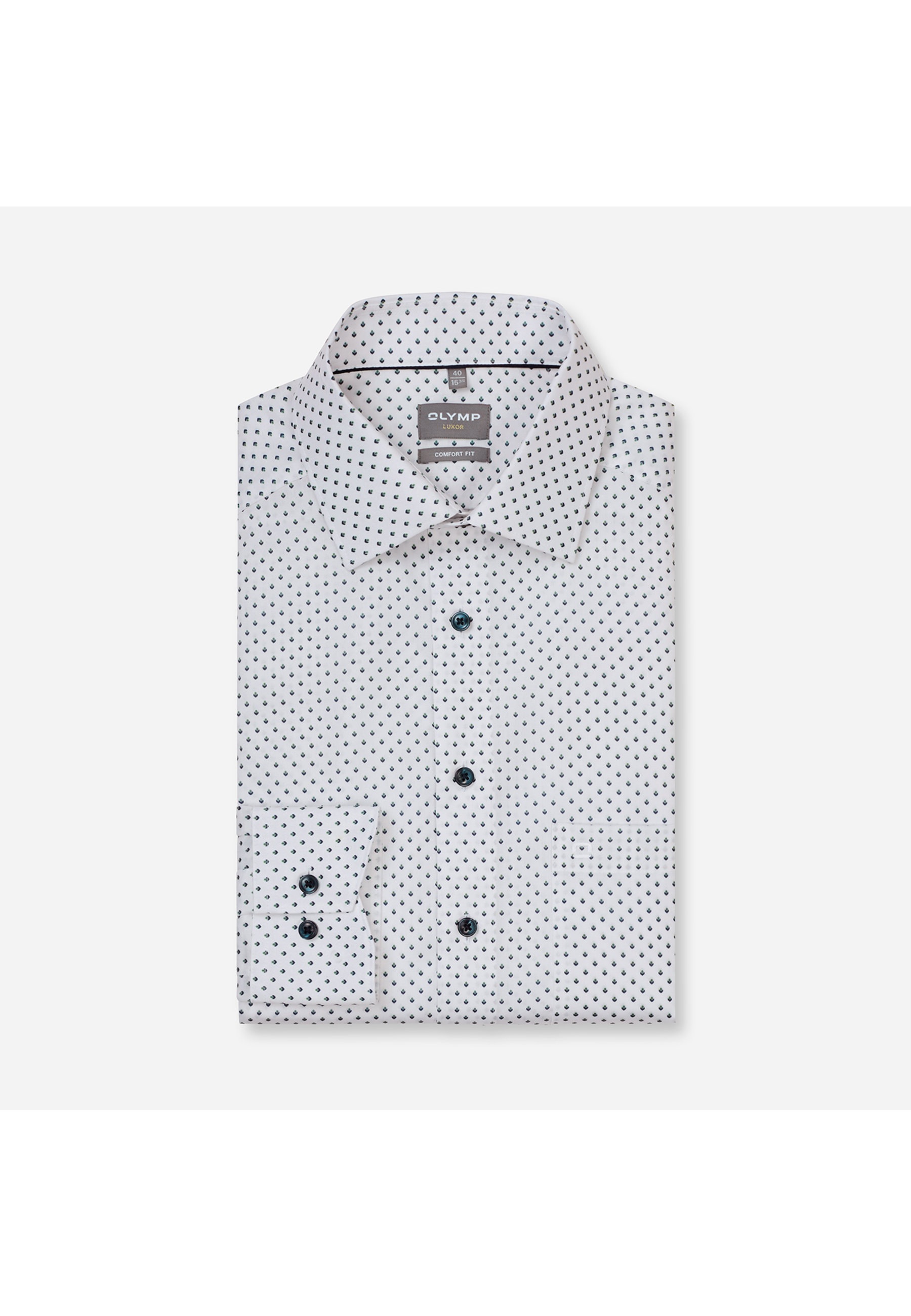 OLYMP Luxor Business Shirt White 43 6