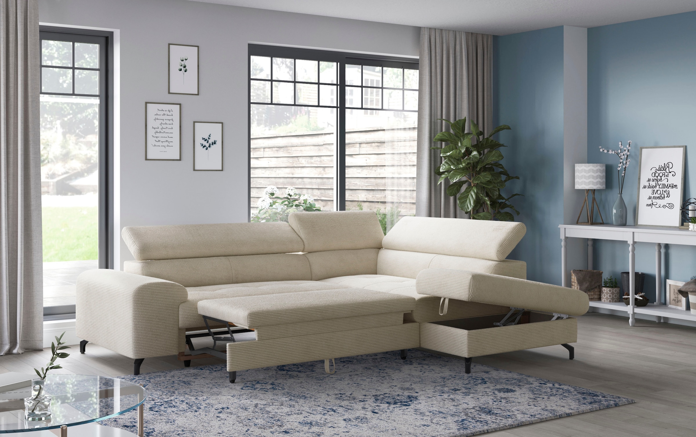 COTTA Ecksofa »Aura«