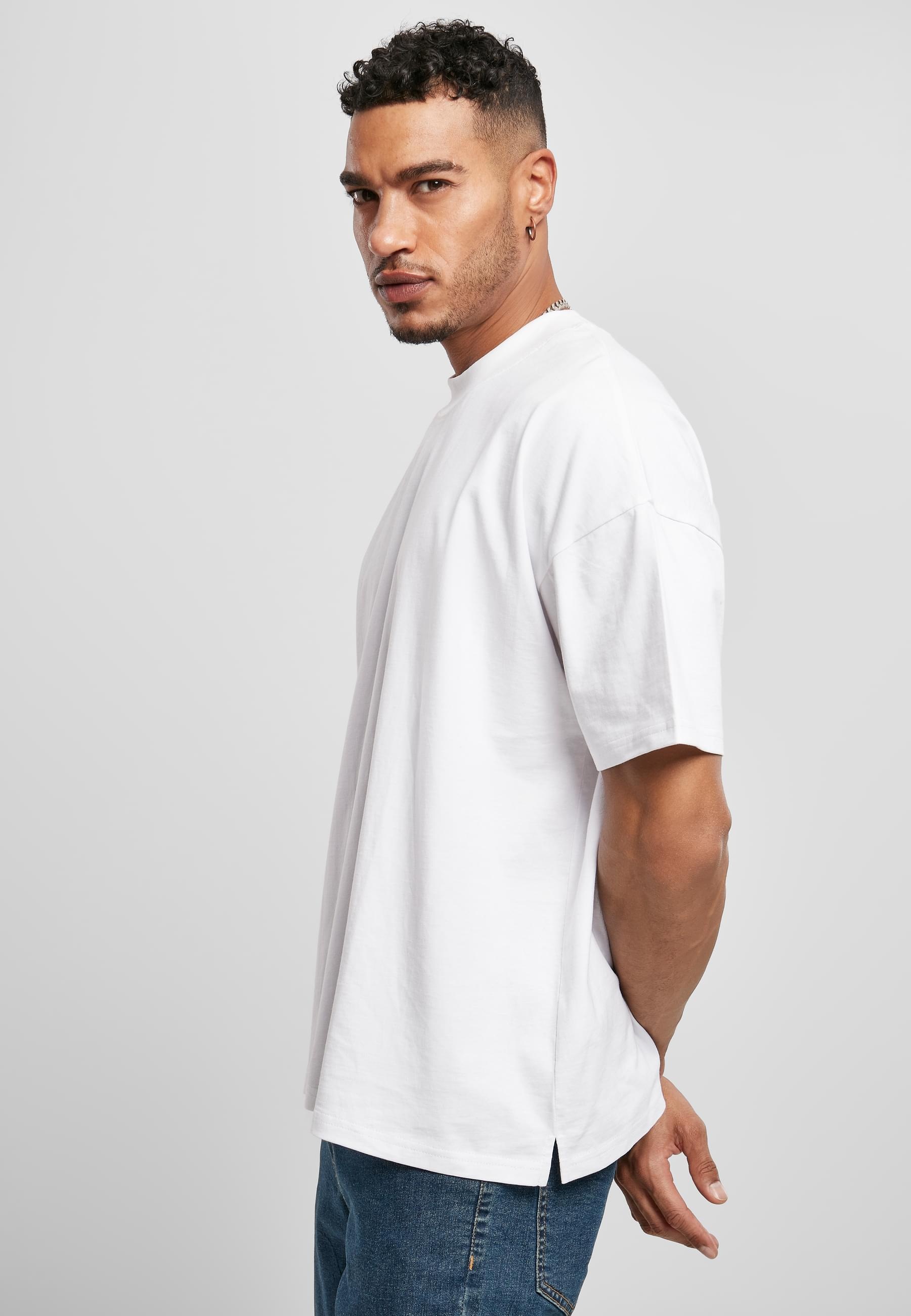 URBAN CLASSICS T-Shirt »Urban Classics Herren Oversized Mock Neck Tee« 1 Stk.