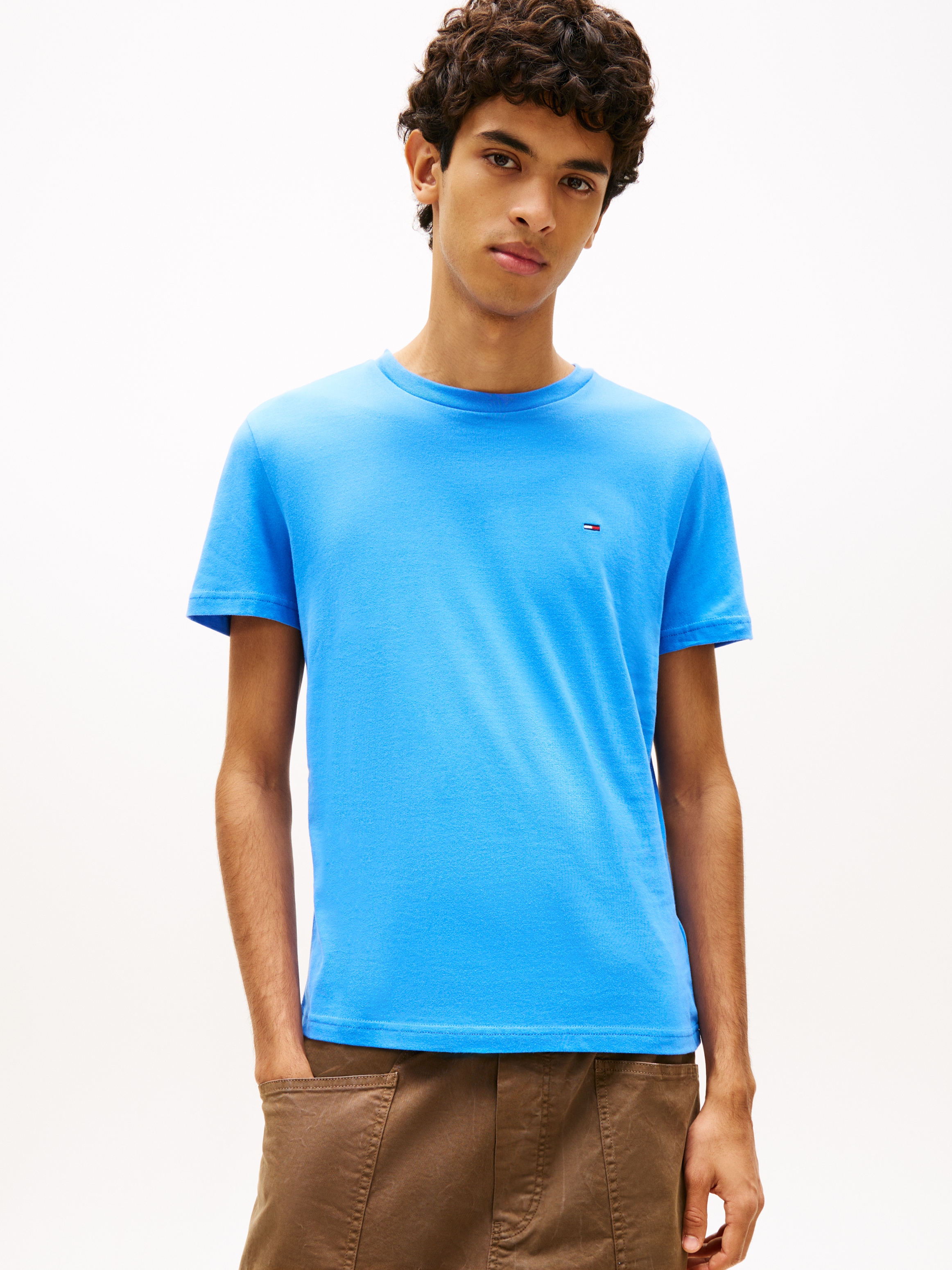 Tommy Jeans Rundhalsshirt "TJM XSLIM 2PACK JERSEY TEE EXT" Packung, 2er-Pac günstig online kaufen