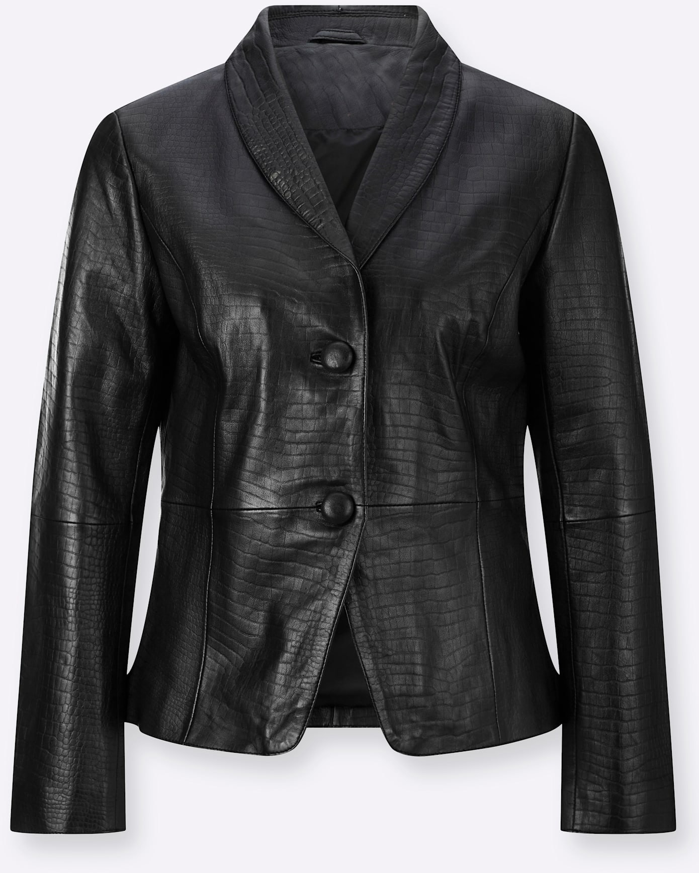 creation L Lederblazer »Leder-Blazer«