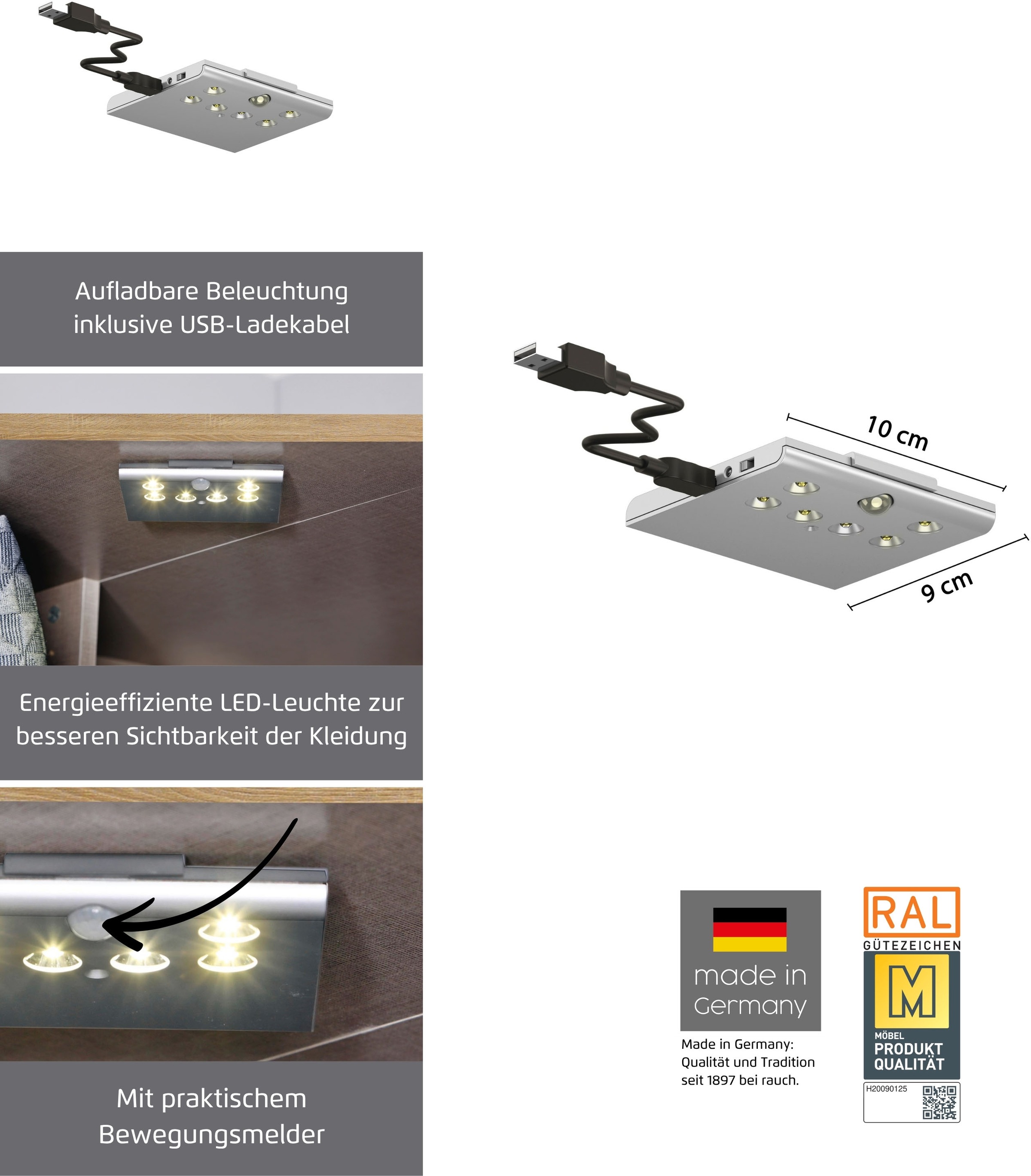 rauch LED Einbauleuchte