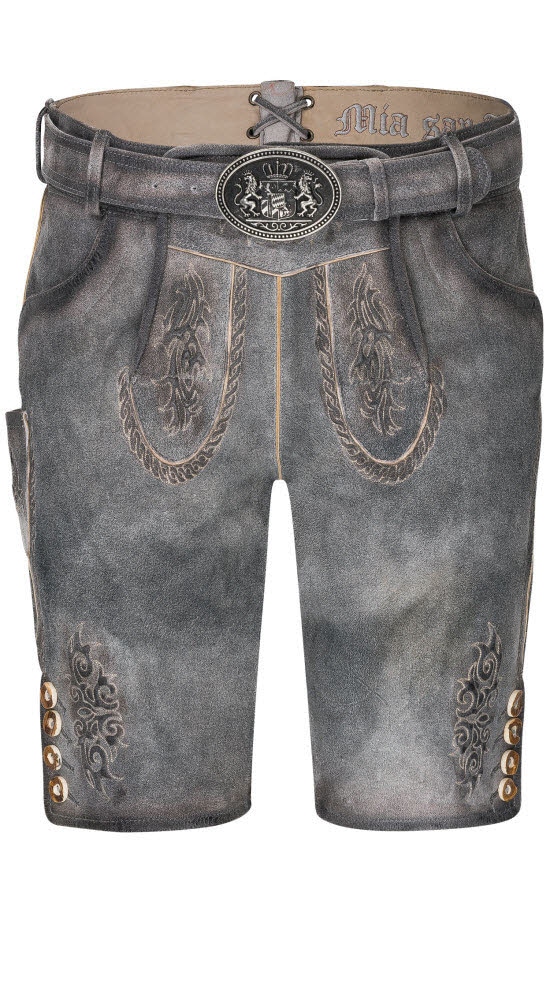 Nübler Trachtenlederhose "Lederhose kurz Thomas" günstig online kaufen