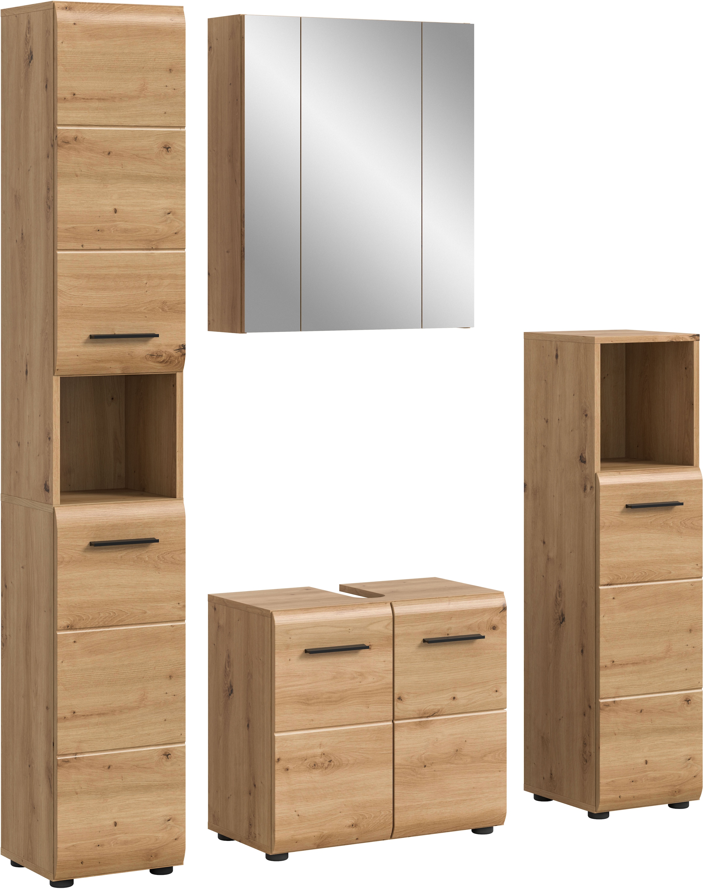 INOSIGN Badezimmer-Set, (Set, 4 St.), Florenz, Badkombination 4-tlg. Artisa günstig online kaufen