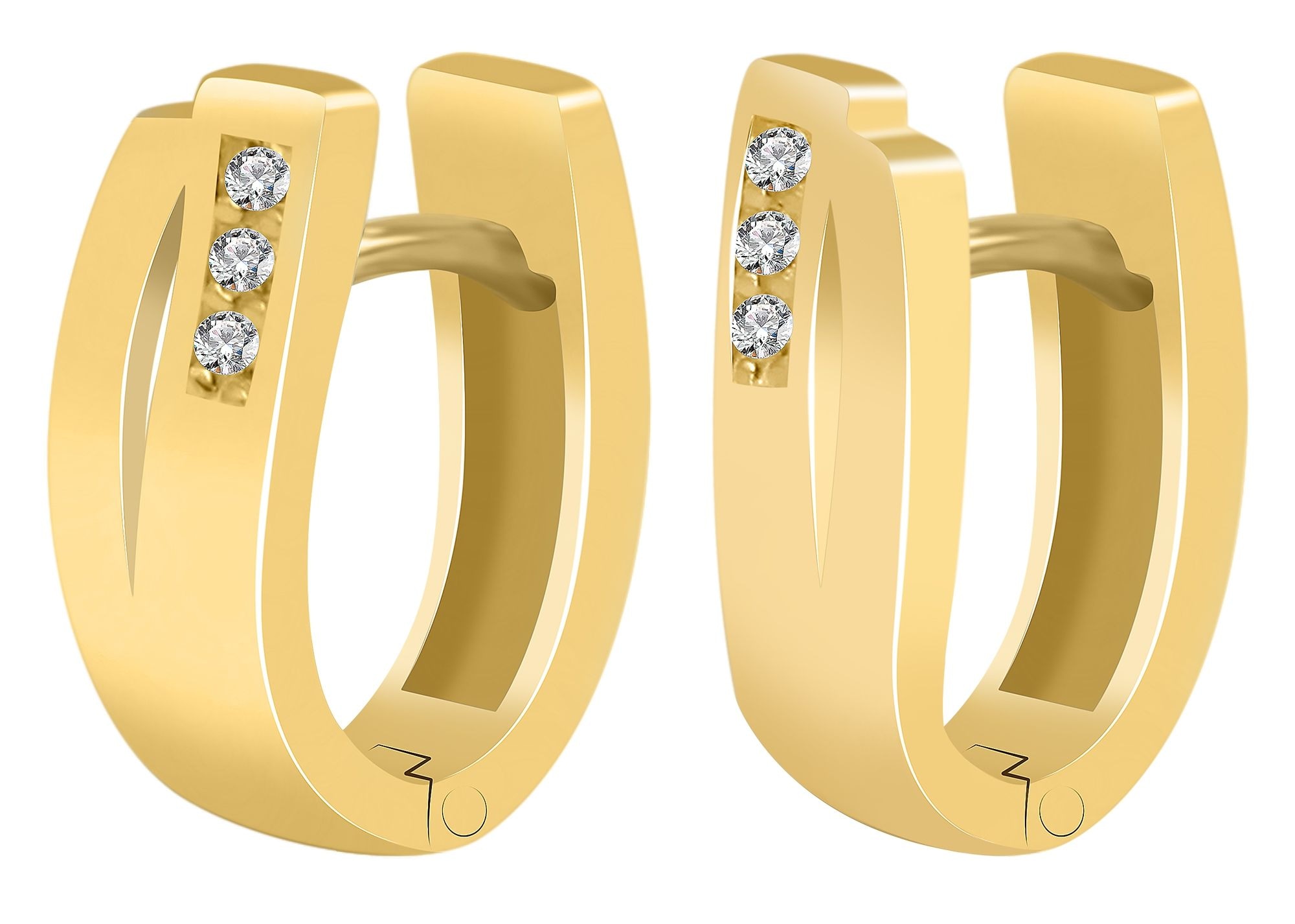 Adelia´s Klappcreolen "Damen Ohrringe – Klappcreole aus 925 Silber" Zum Ver günstig online kaufen