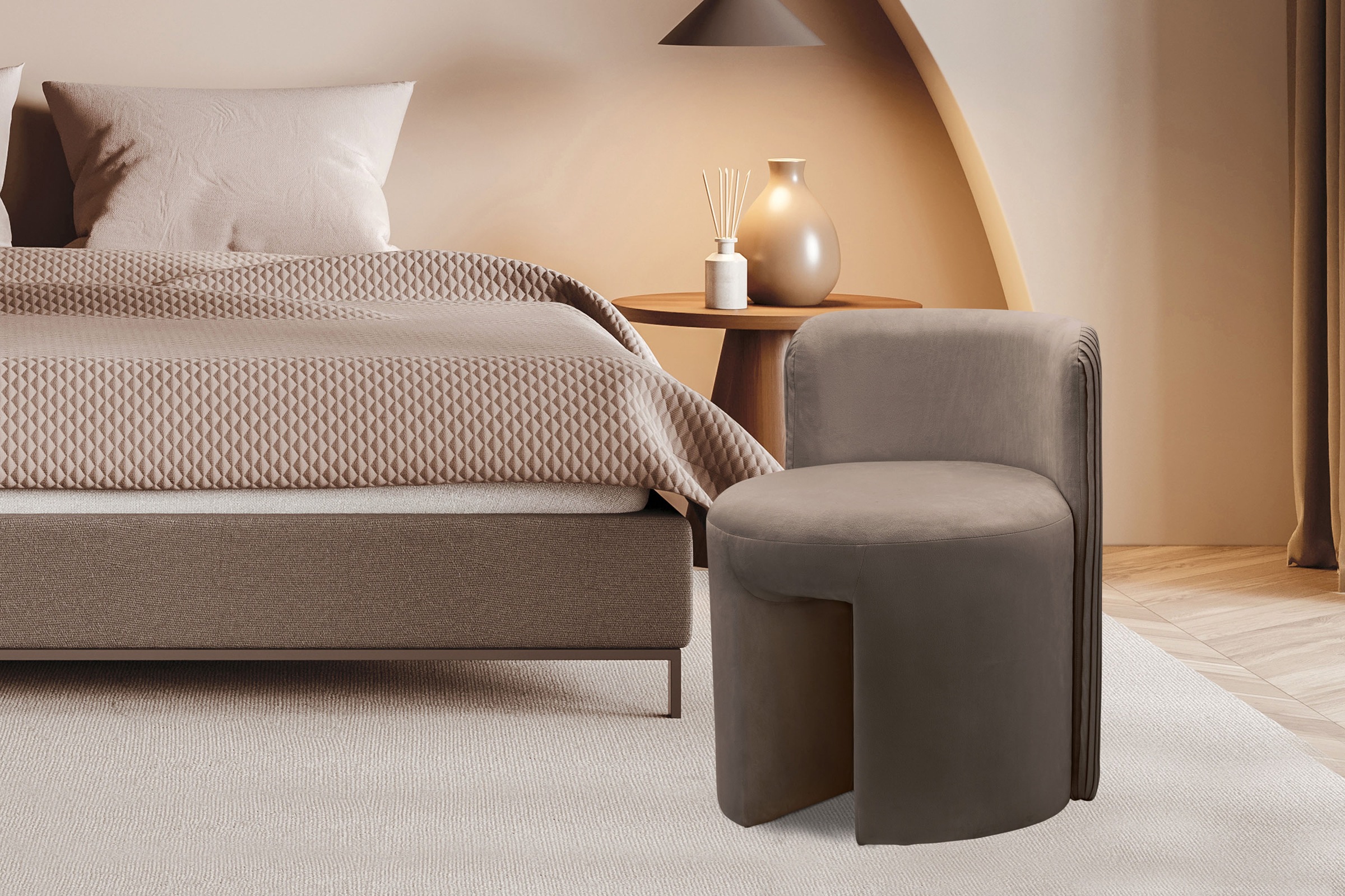 Kayoom Sitzhocker "Hocker Curvy 125, TOPSELLER", (1 St.) günstig online kaufen