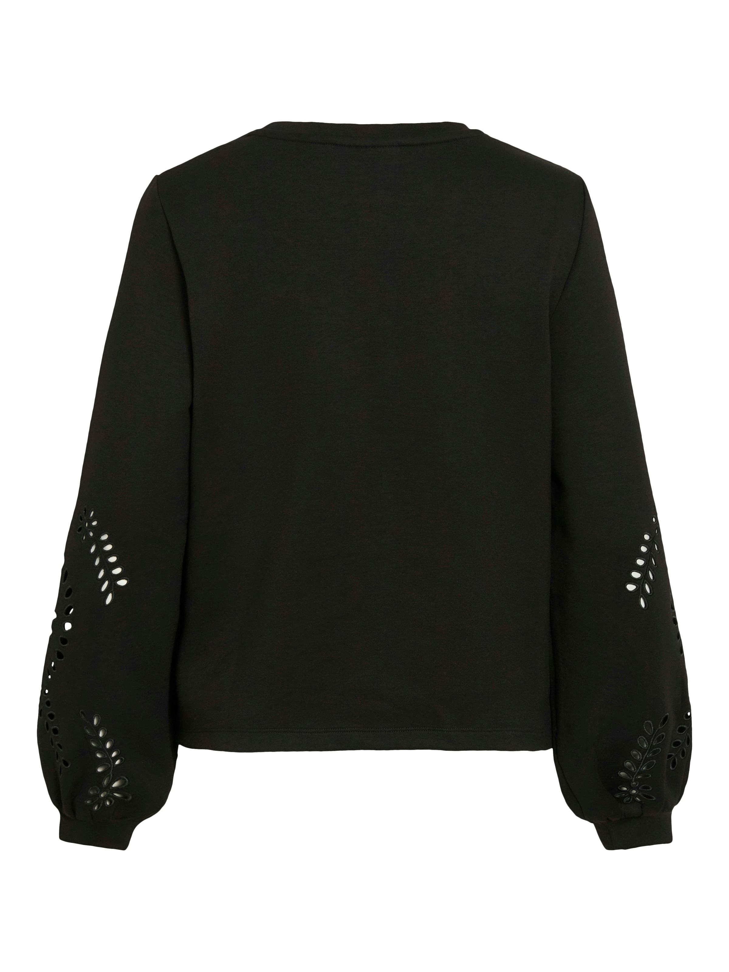 Vila Sweatshirt "VISANDY L/S DETAIL SWEAT TOP - NOOS" günstig online kaufen