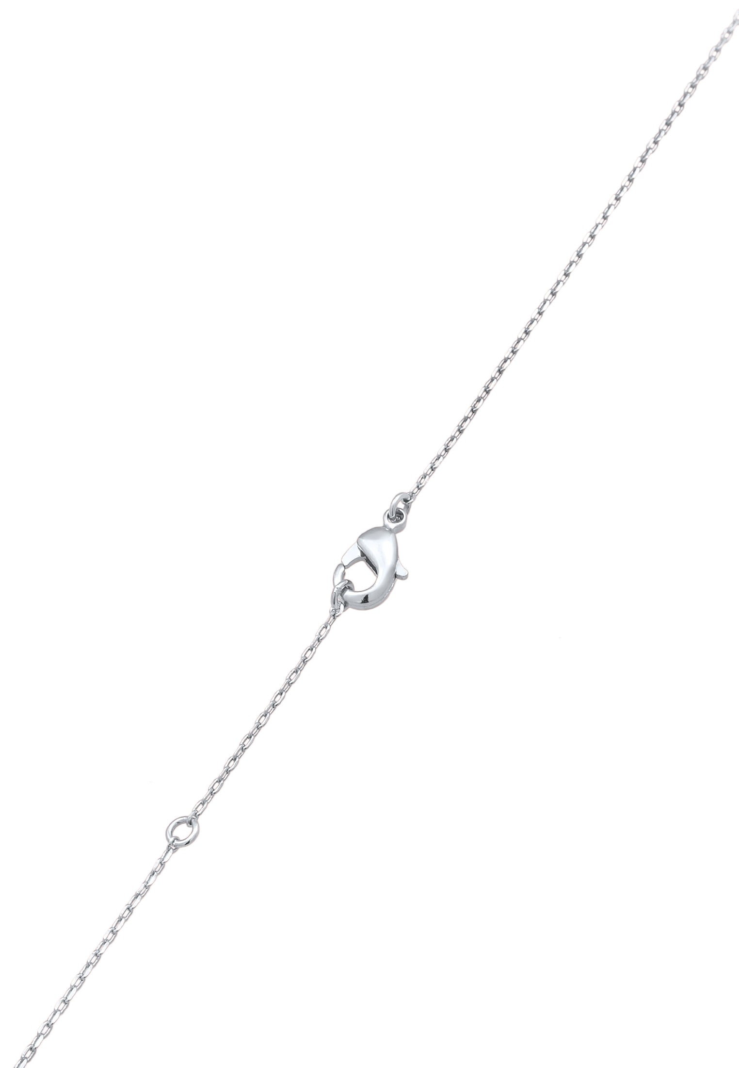 Elli Silberkette »Halskette Ringe Infinity Kristalle Silberfarben für Damen«