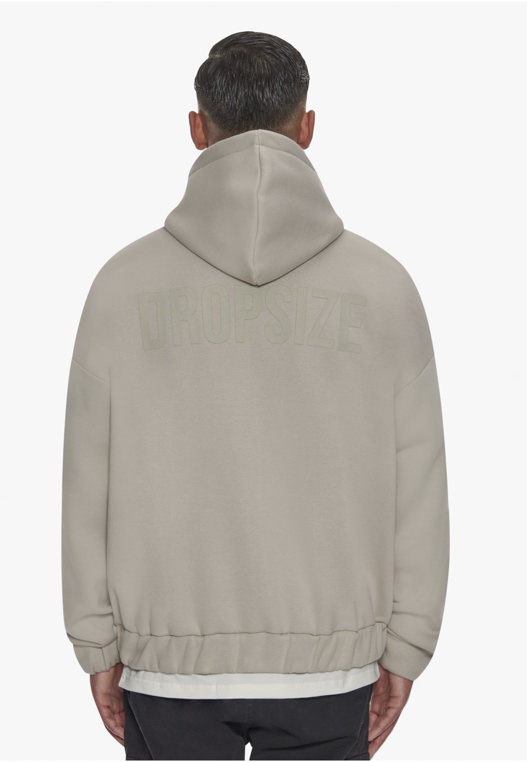 Dropsize Kapuzensweatshirt »Dropsize Herren Heavy Oversize HD Print Zip Hoodie«, 1 tlg.

