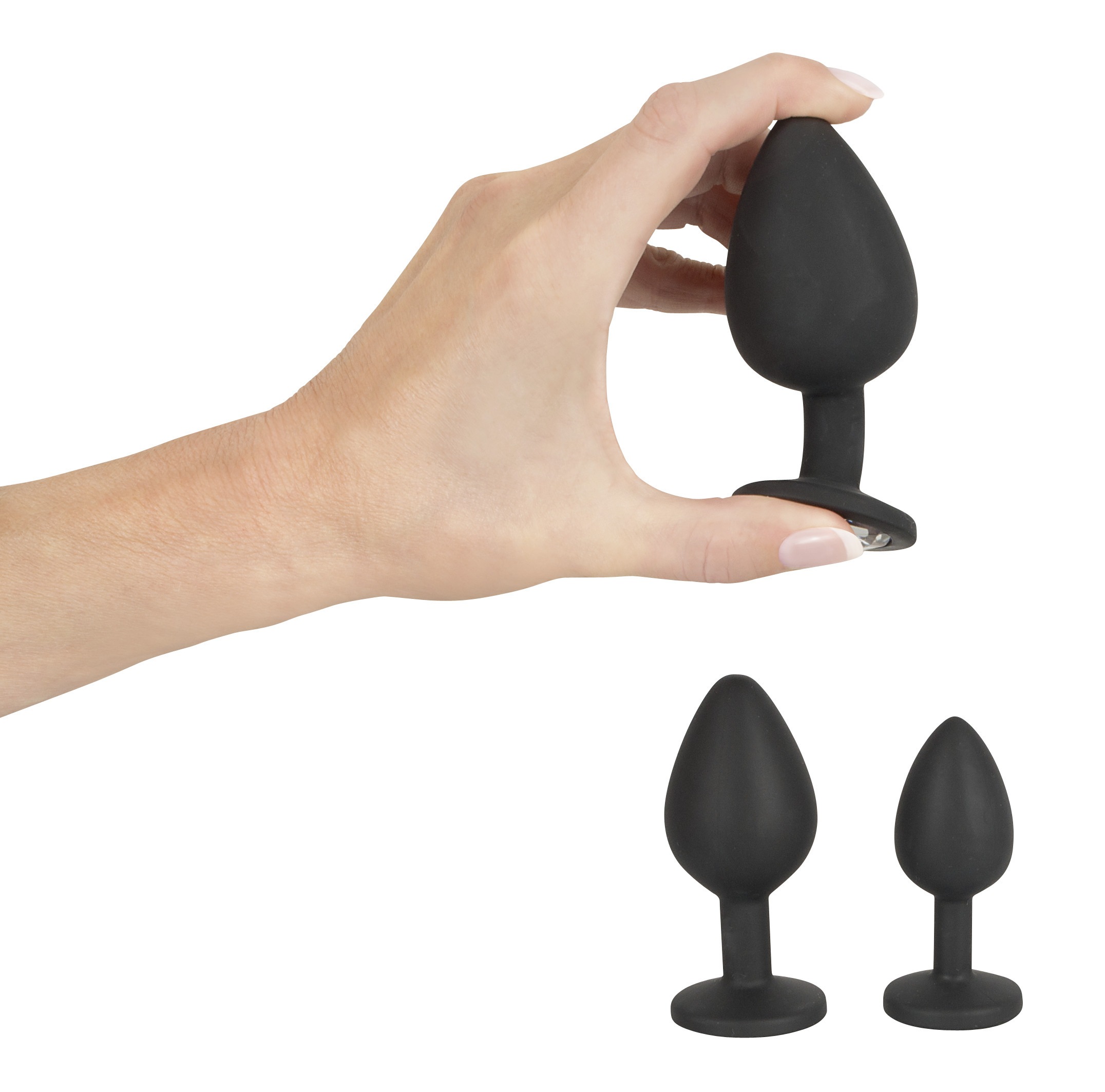 BLACK VELVETS Anal-Stimulator »Analplug-Set Anal Kit« ()