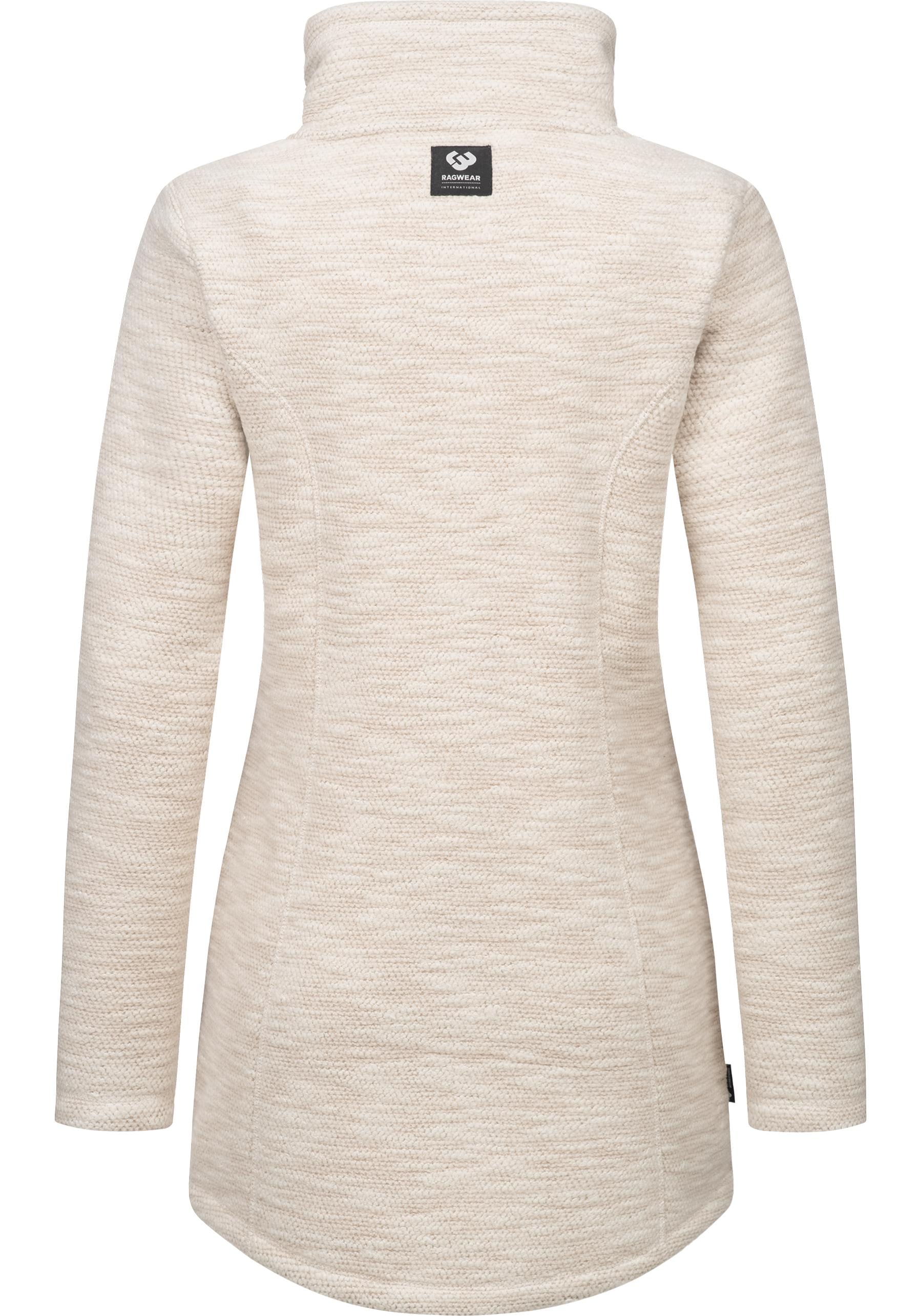 Ragwear Strickjacke »Miram Melange«, Kuschelige Übergangsjacke in Strick-Optik