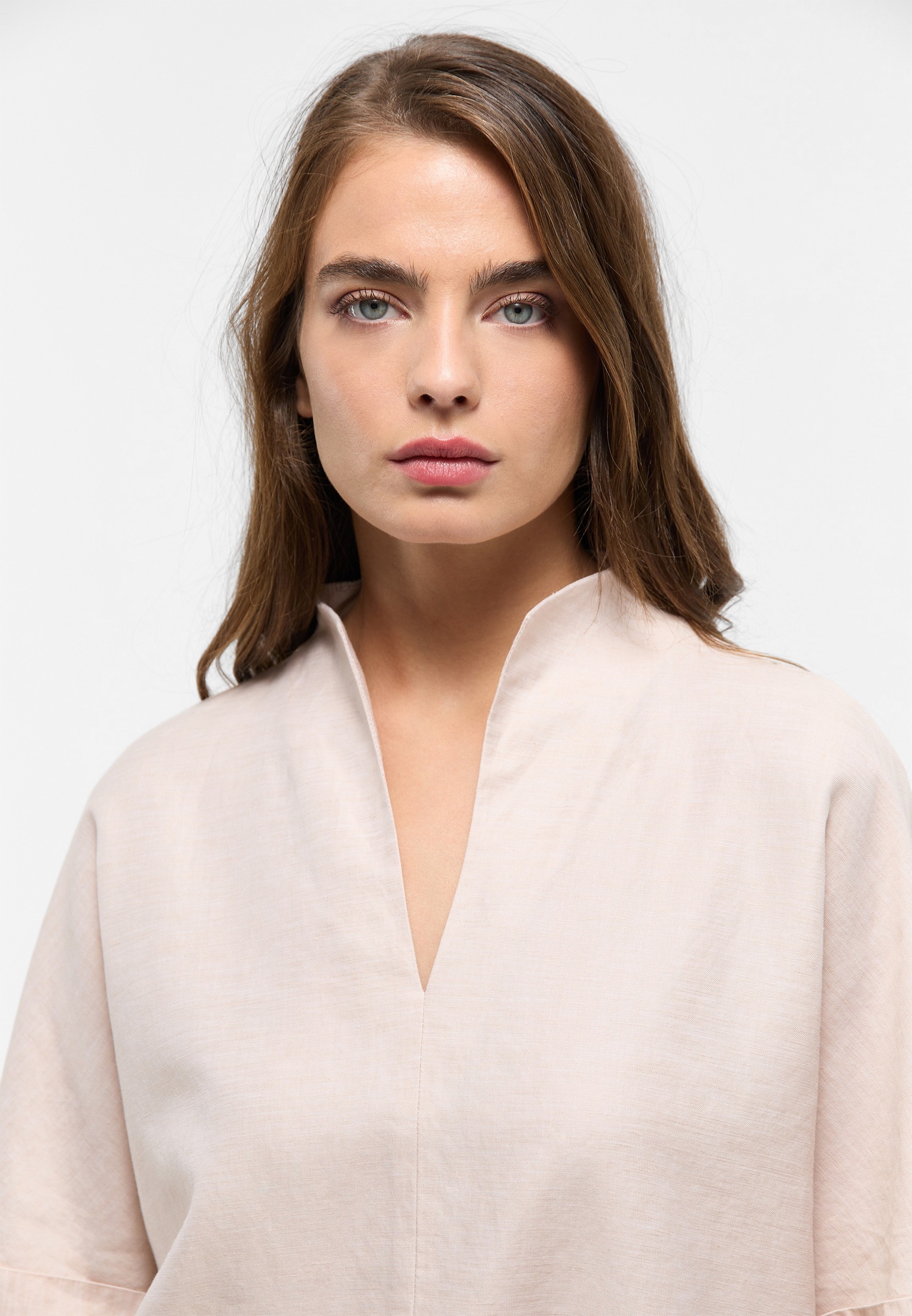 Thumbnail - Eterna Longbluse "OVERSIZE FIT" EASY IRON (bügelleicht)