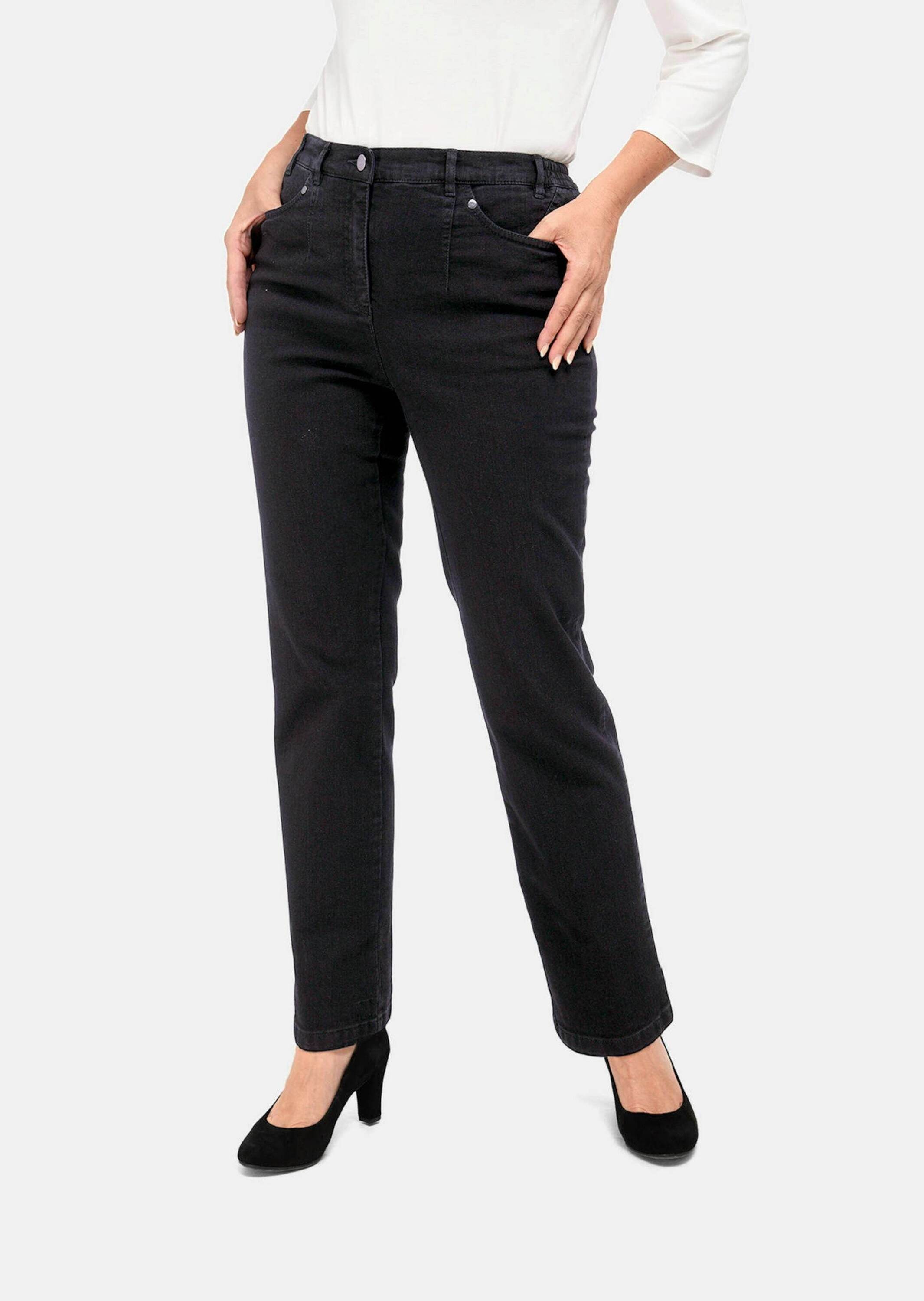 GOLDNER Regular-fit-Jeans »Jeanshose ANNA Schlichte Jeanshose ANNA«