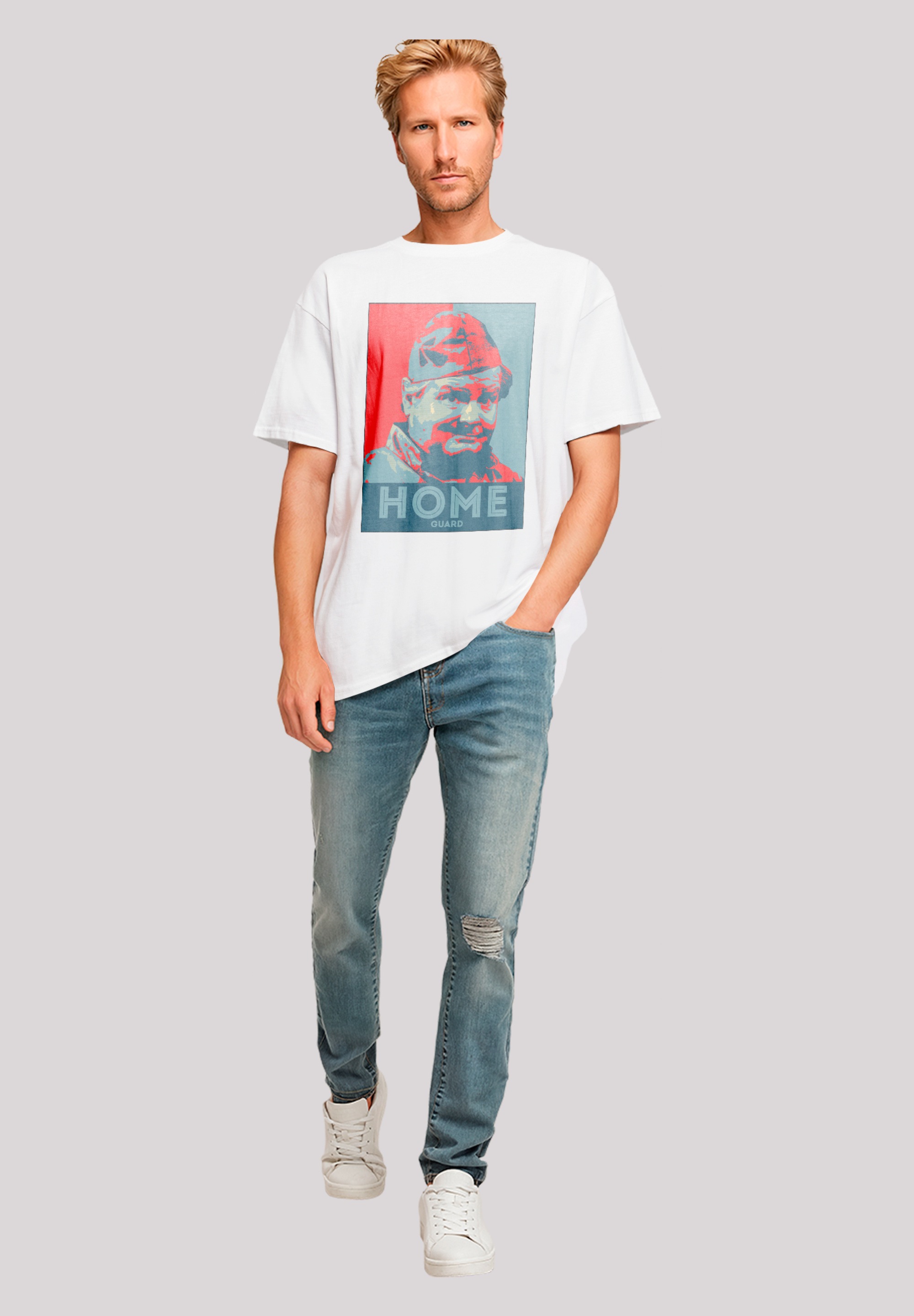F4NT4STIC T-Shirt »TV Times Benny Hill Home Guard«, Premium Qualität
