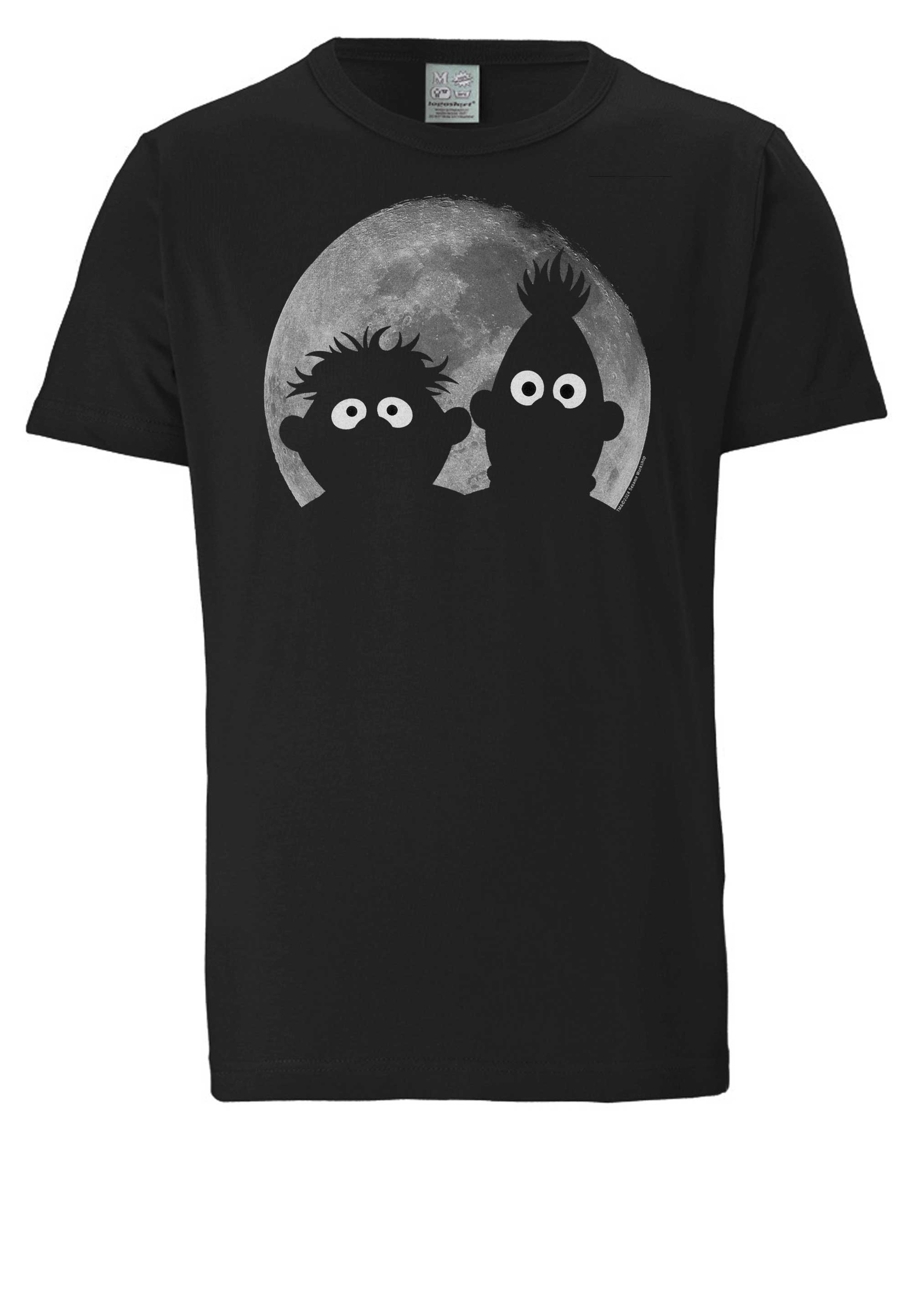 LOGOSHIRT T-Shirt »Sesamstrasse - Ernie & Bert | Mond«, mit coolem Frontprint