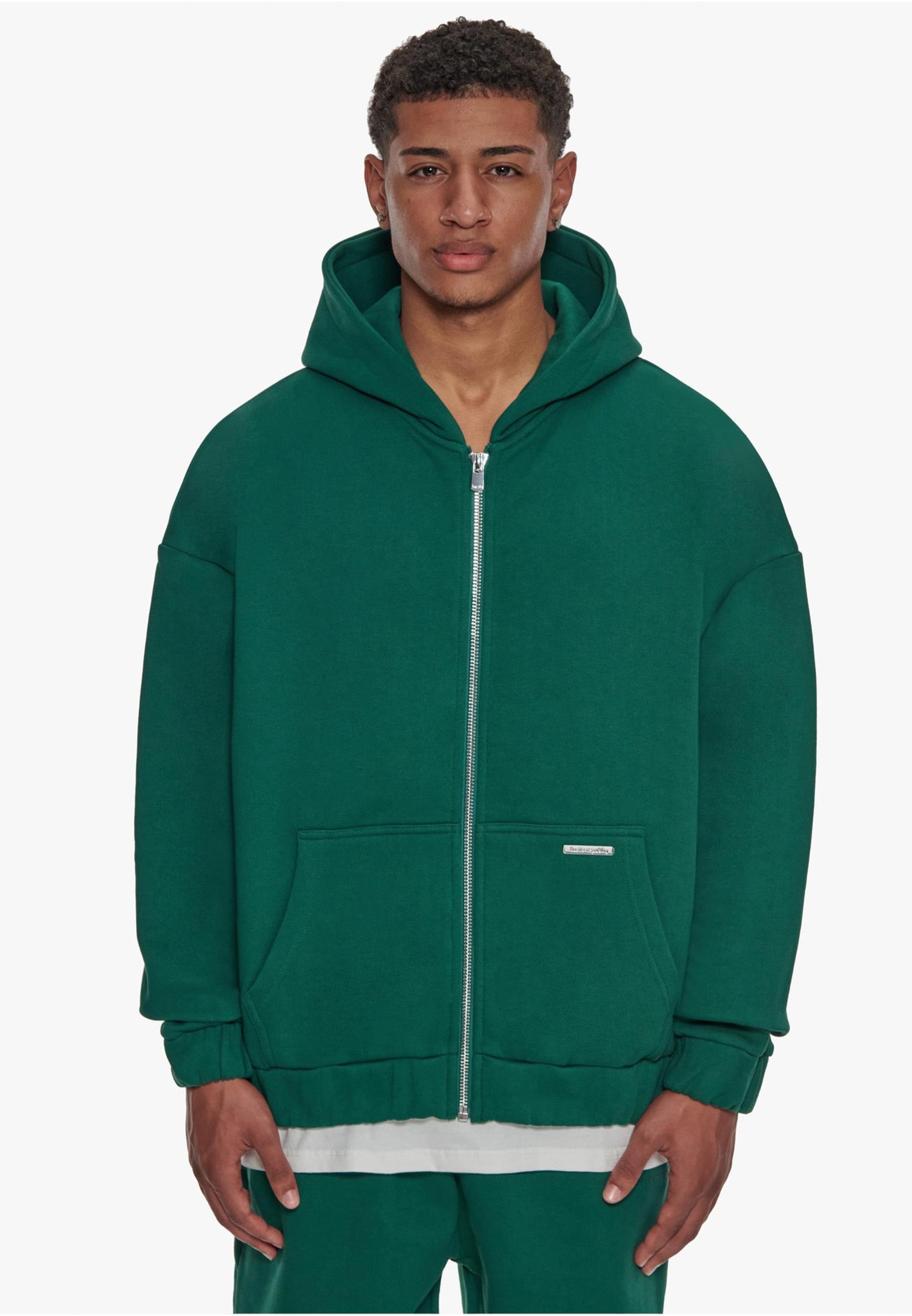 Dropsize Sweatjacke »Dropsize Herren Super Heavy Blank Zip-Hoodie«
