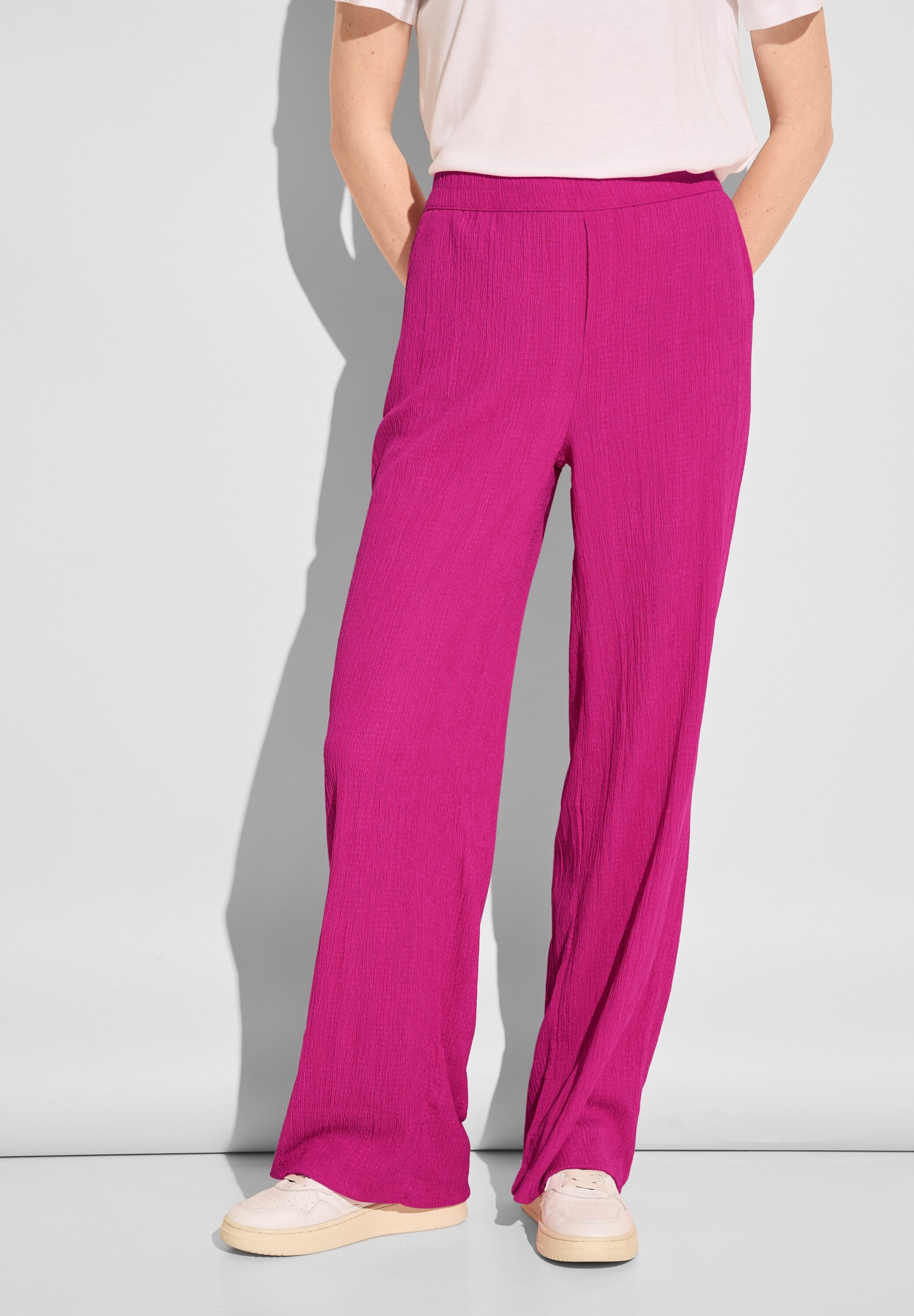STREET ONE Kelnės High Waist