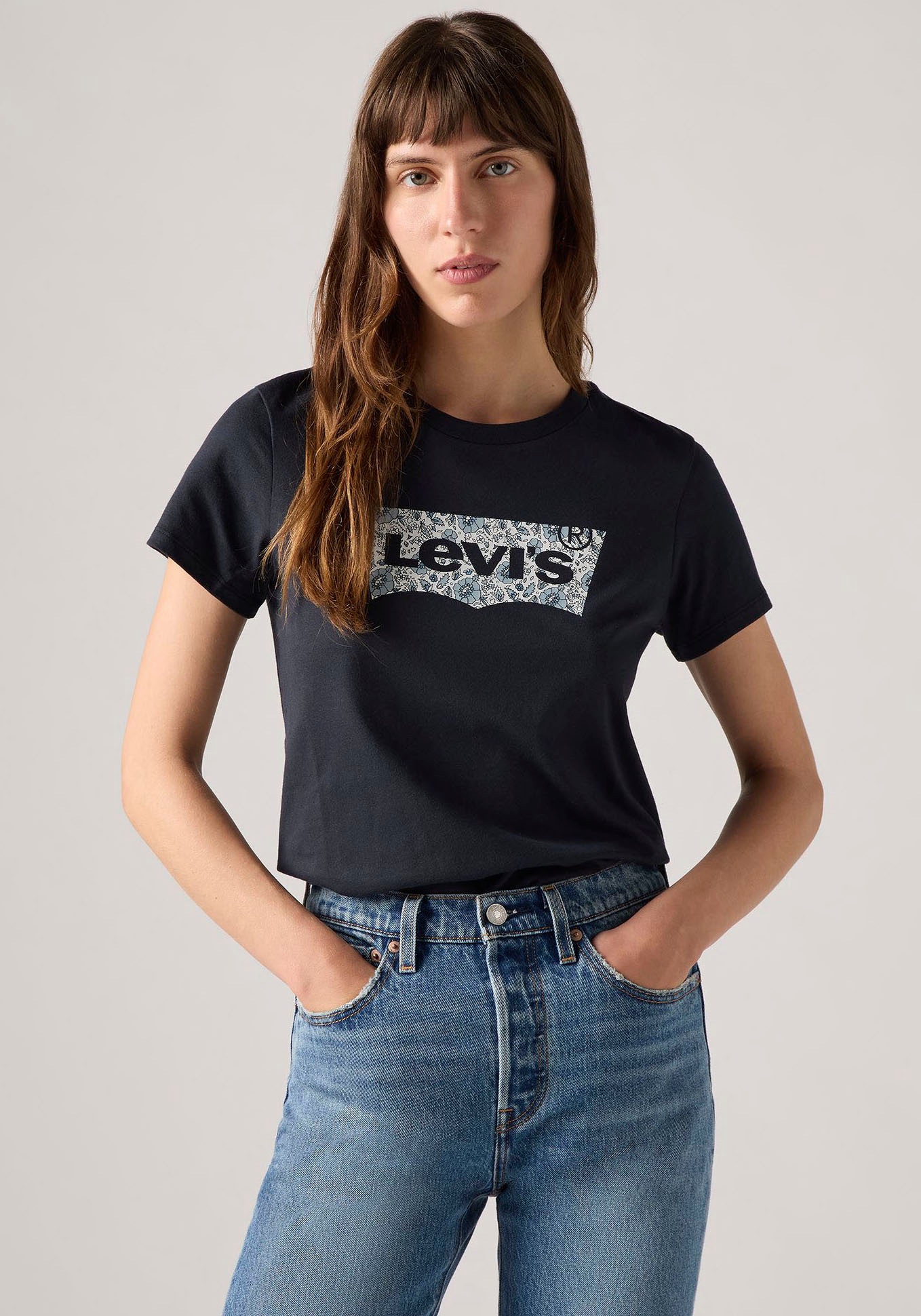 Levis T-Shirt "LSE THE PERFECT TEE" mit Logodruck günstig online kaufen