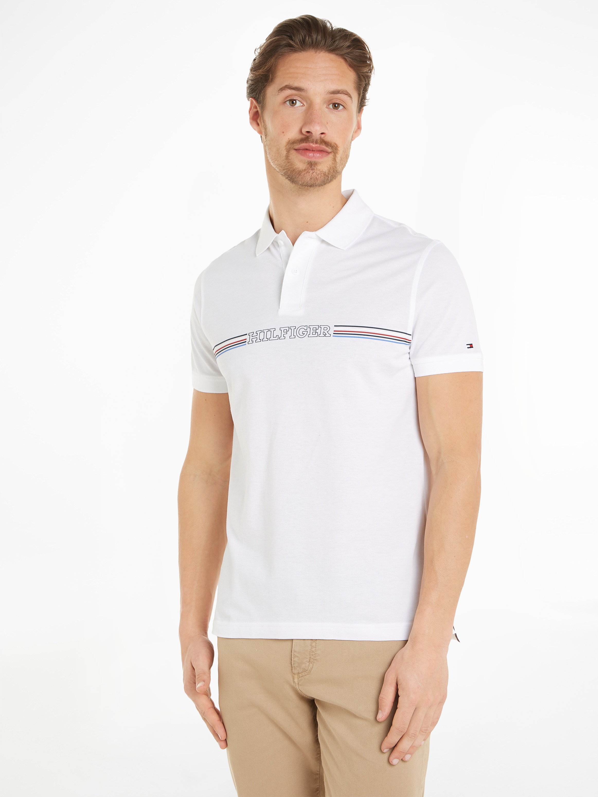 Tommy Hilfiger Poloshirt STRIPE CHEST REG POLO günstig online kaufen